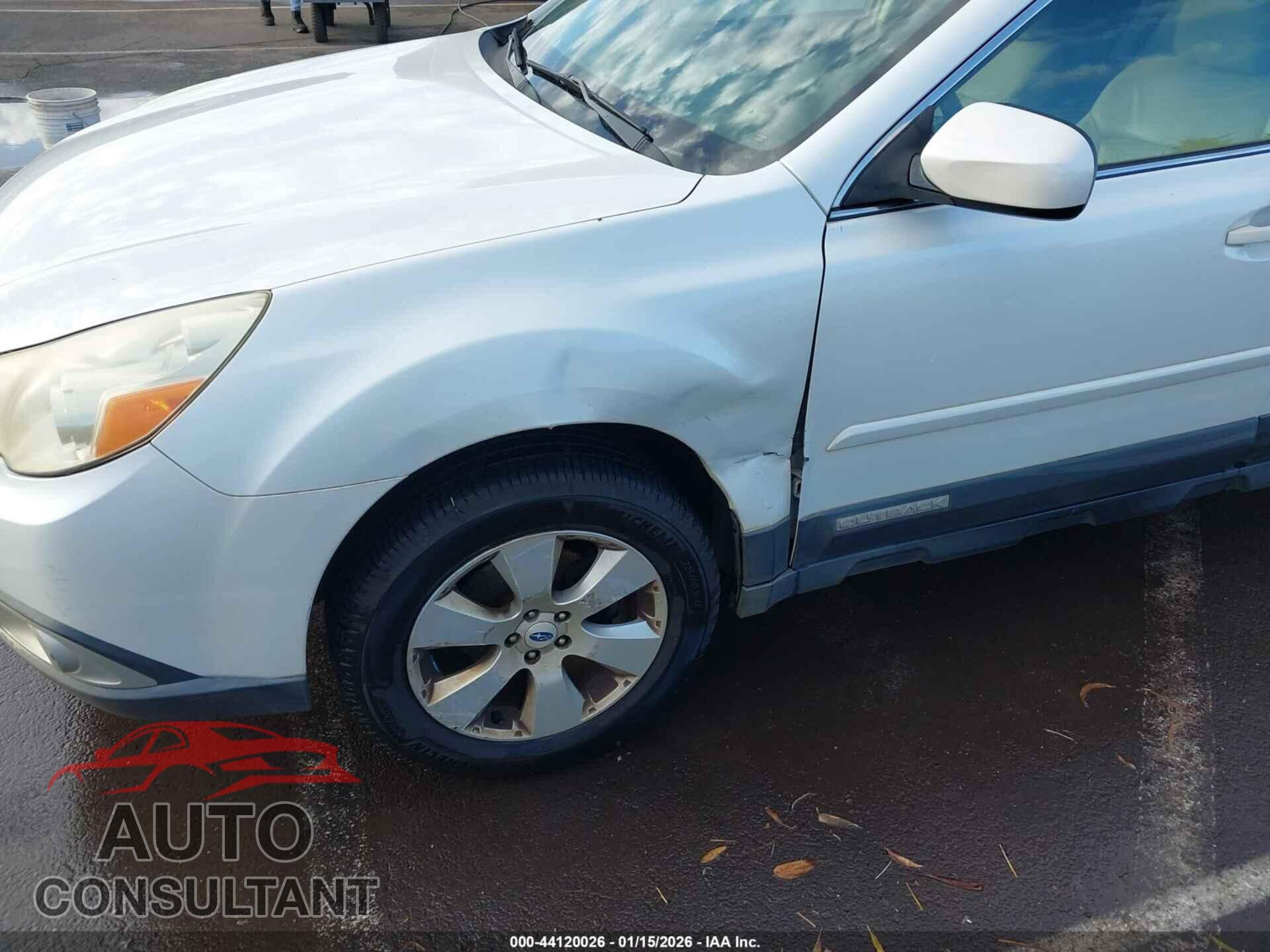 SUBARU OUTBACK 2012 - 4S4BRCKC7C3294504