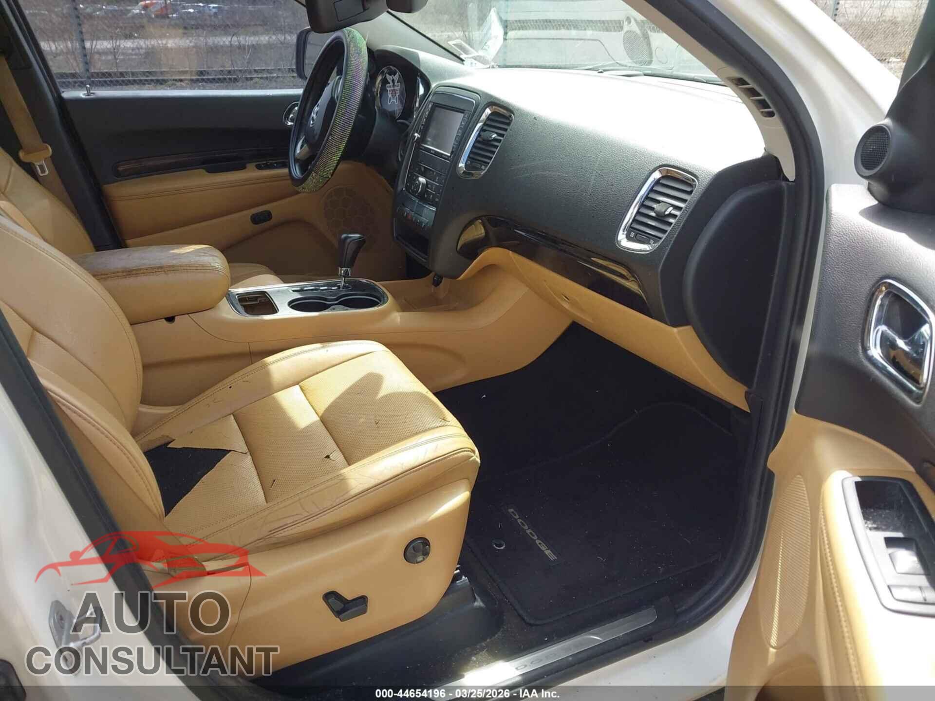 DODGE DURANGO 2012 - 1C4RDJEG8CC112796