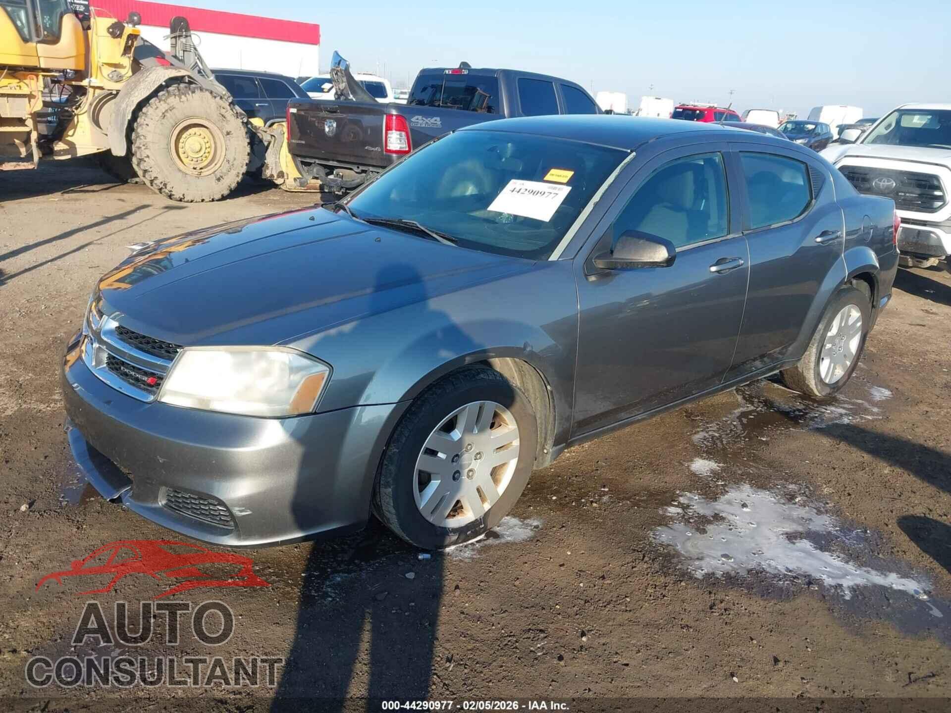 DODGE AVENGER 2013 - 1C3CDZAG4DN757532