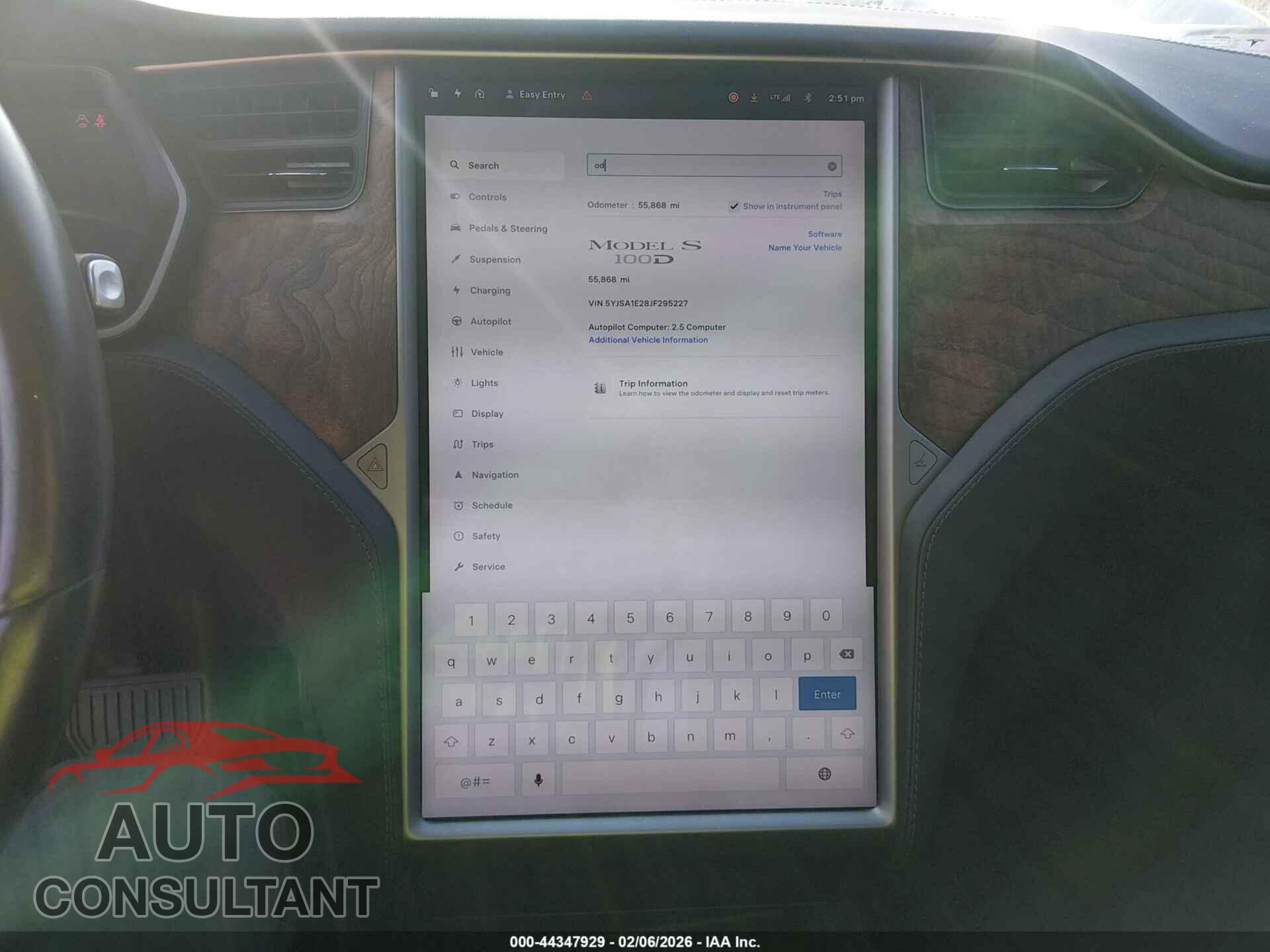 TESLA MODEL S 2018 - 5YJSA1E28JF295227