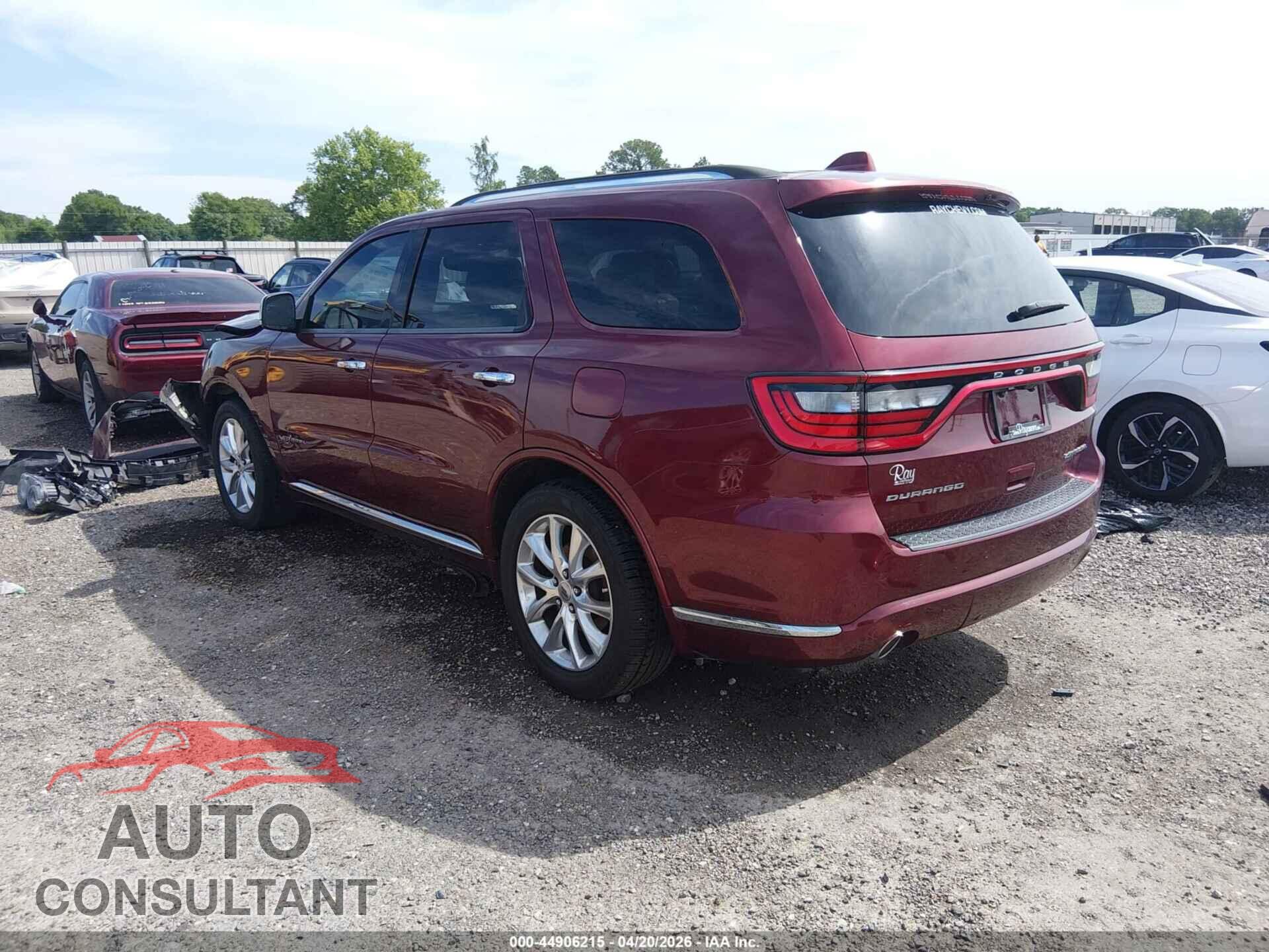 DODGE DURANGO 2019 - 1C4RDHEG2KC681442