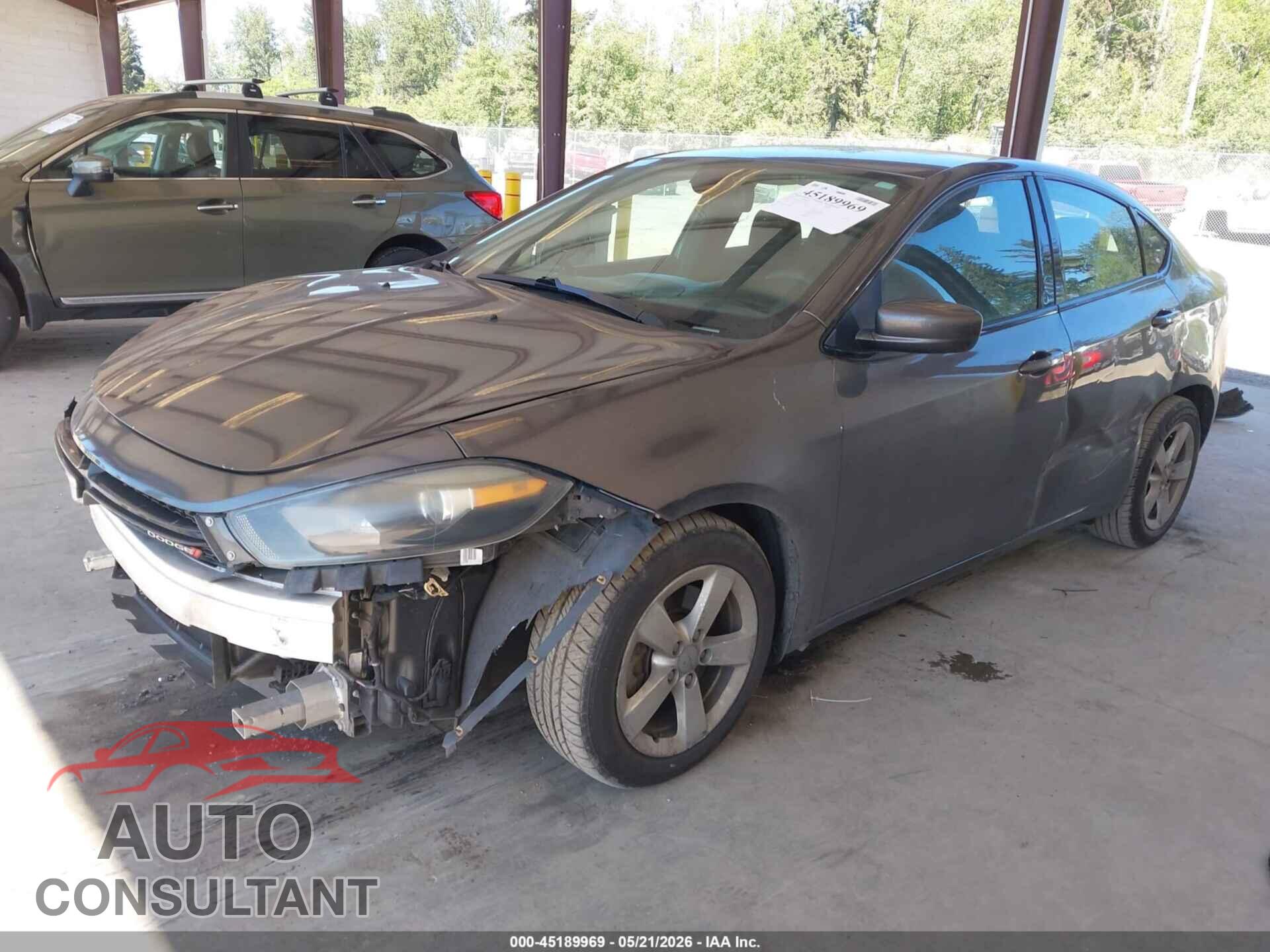 DODGE DART 2015 - 1C3CDFBB5FD330256