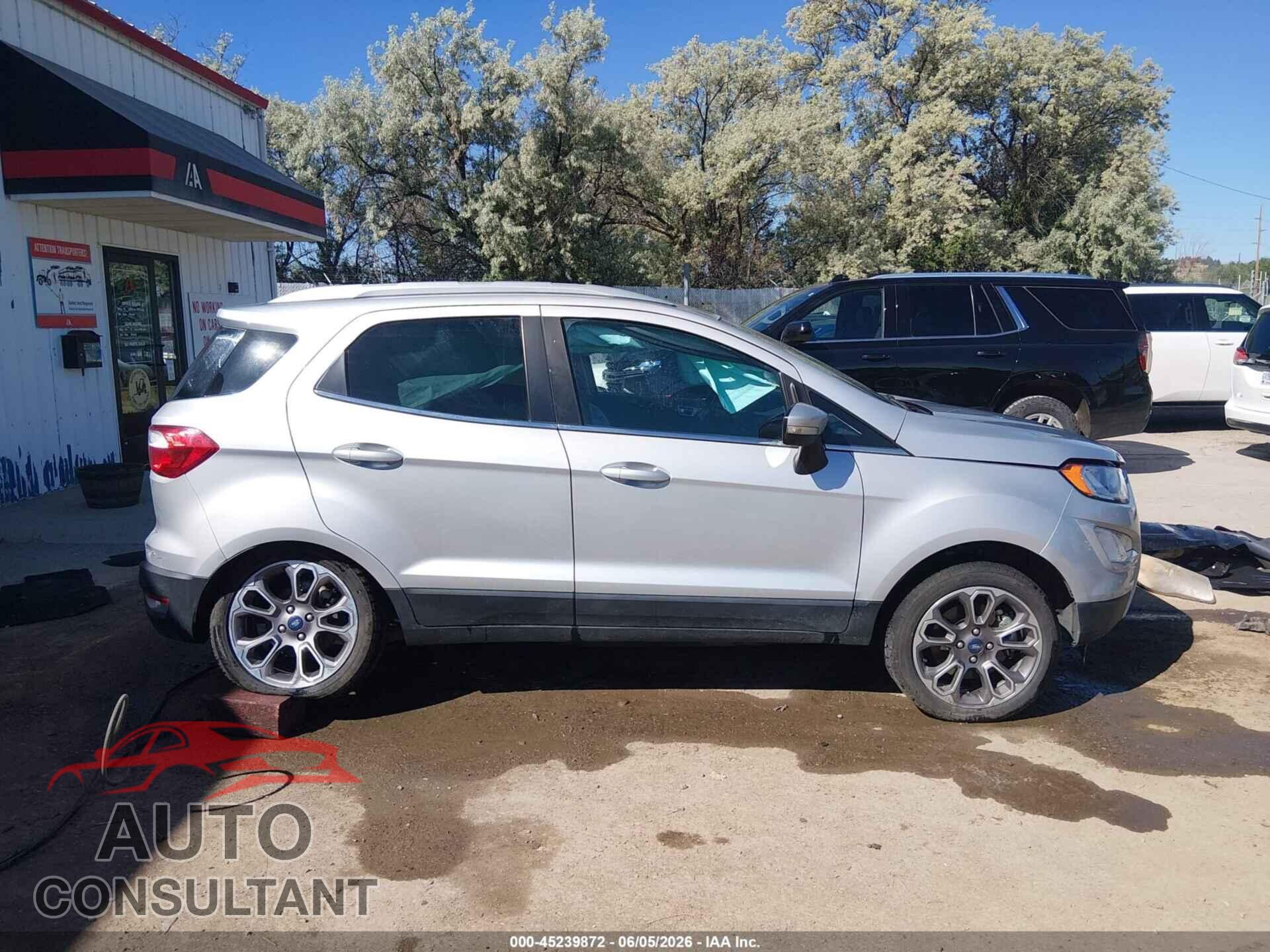 FORD ECOSPORT 2020 - MAJ6S3KL6LC358564