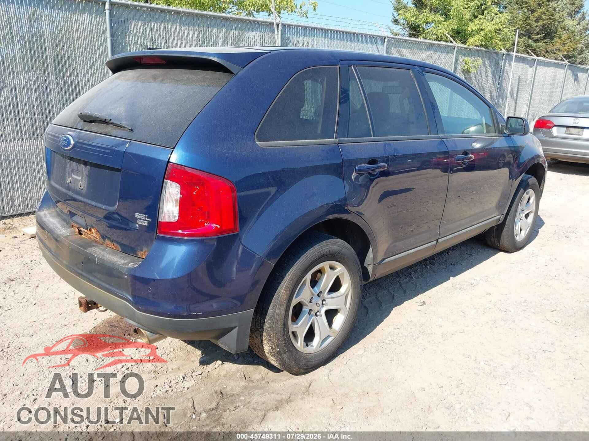FORD EDGE 2012 - 2FMDK4JC4CBA30726