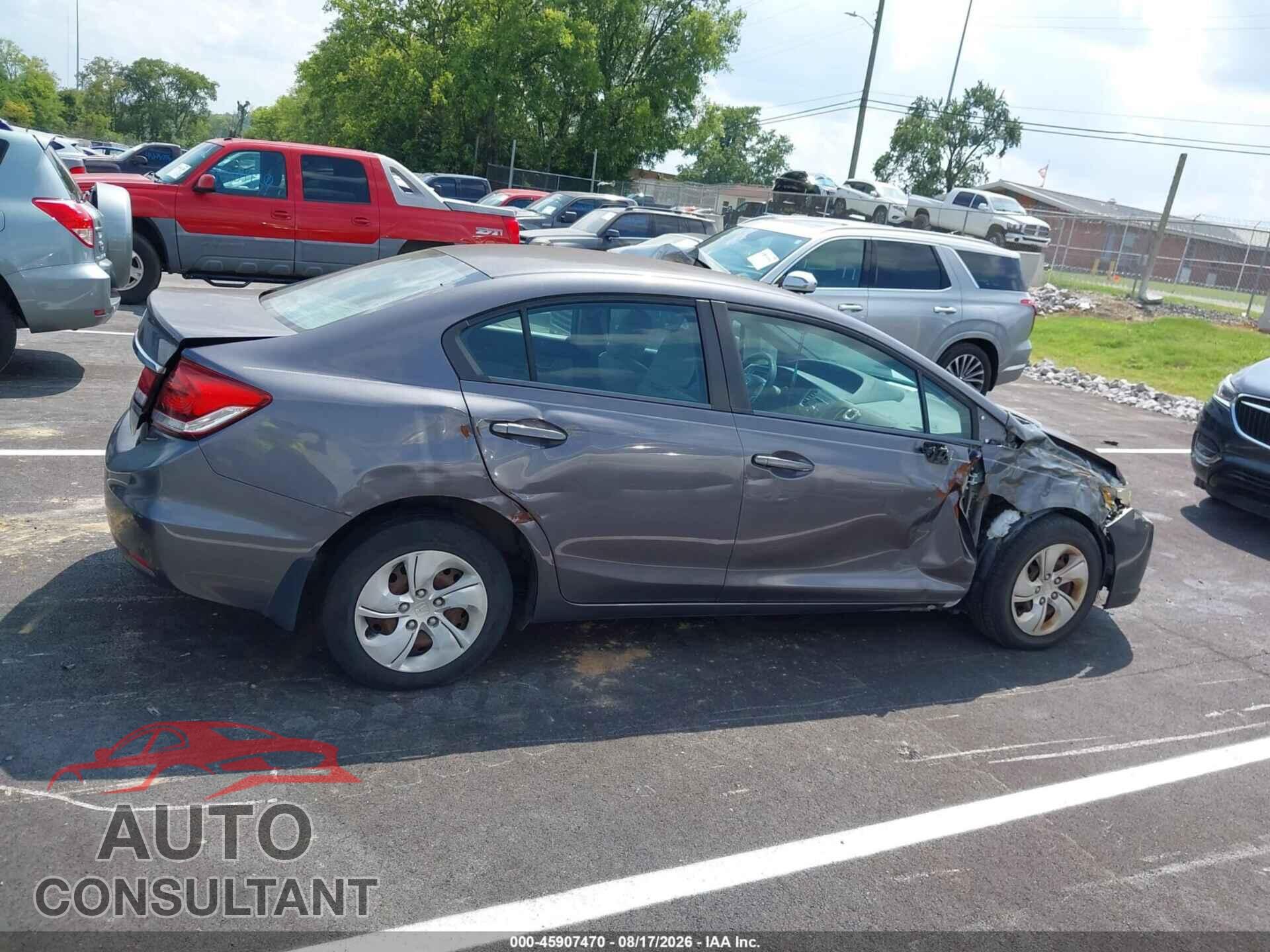 HONDA CIVIC 2014 - 19XFB2F53EE019658