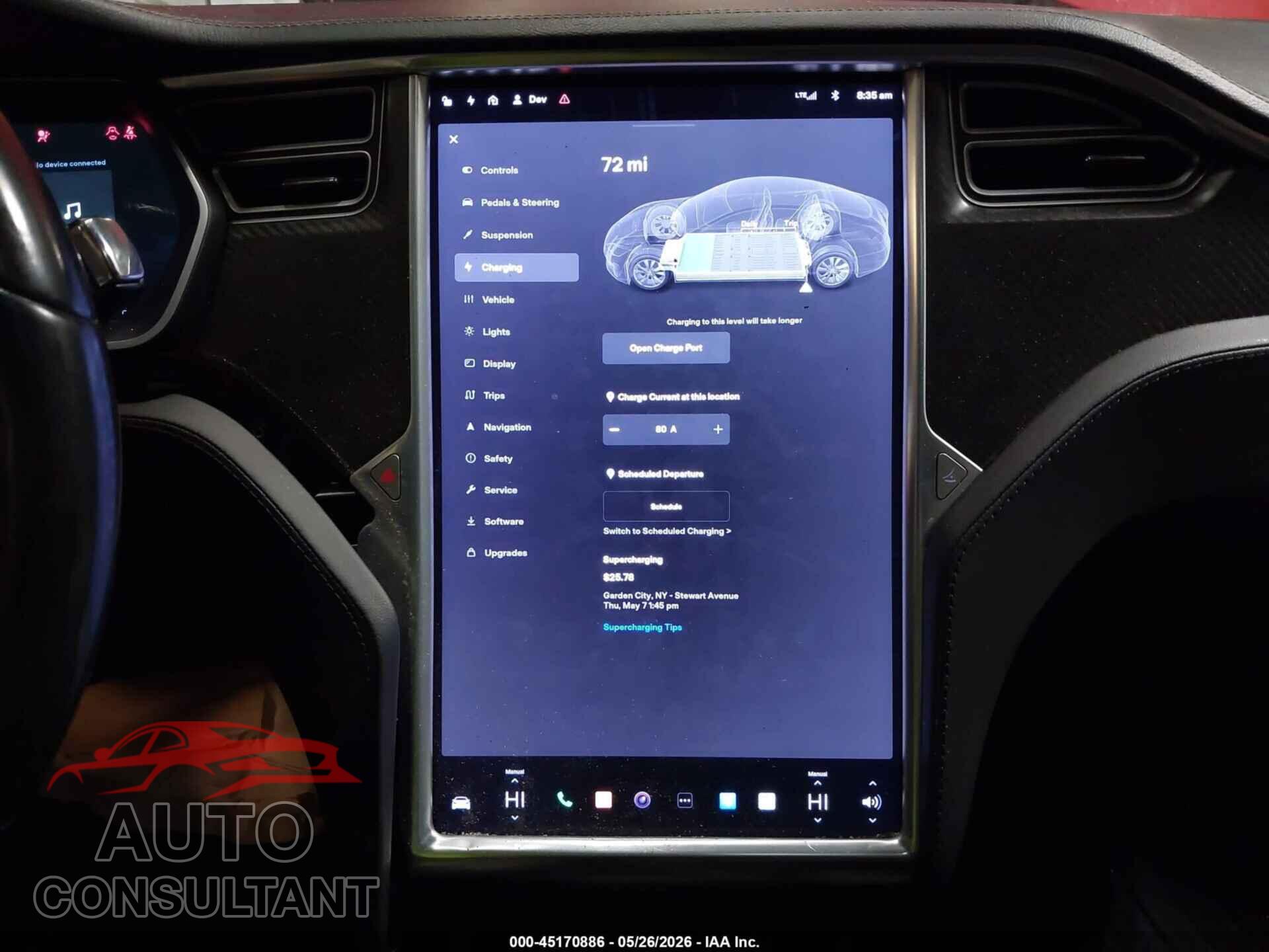 TESLA MODEL S 2014 - 5YJSA1H14EFP43410
