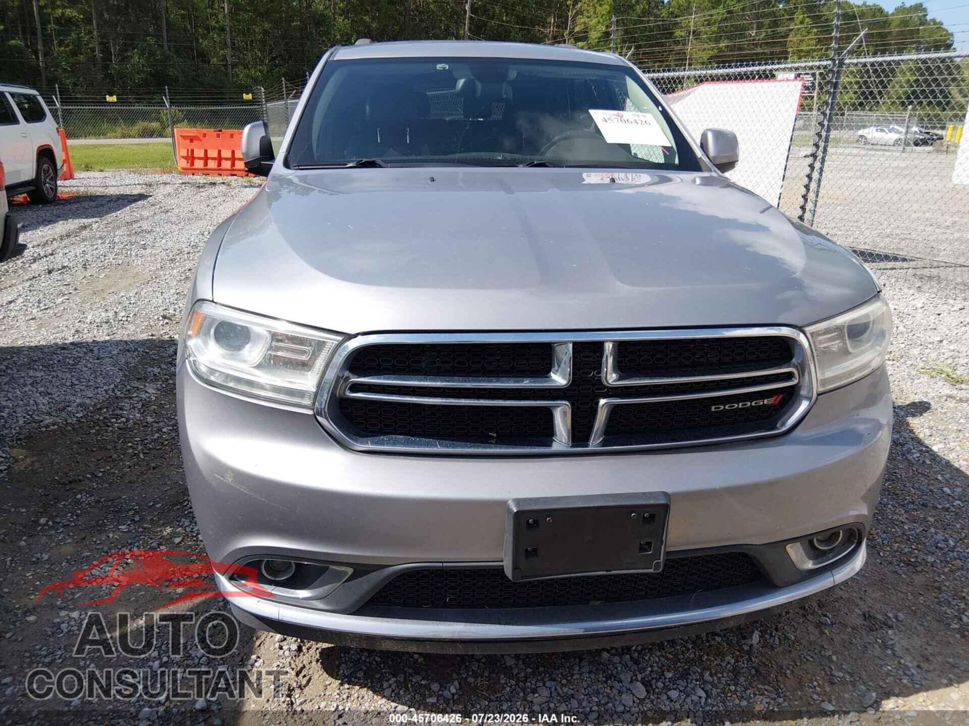 DODGE DURANGO 2014 - 1C4RDJDGXEC449863