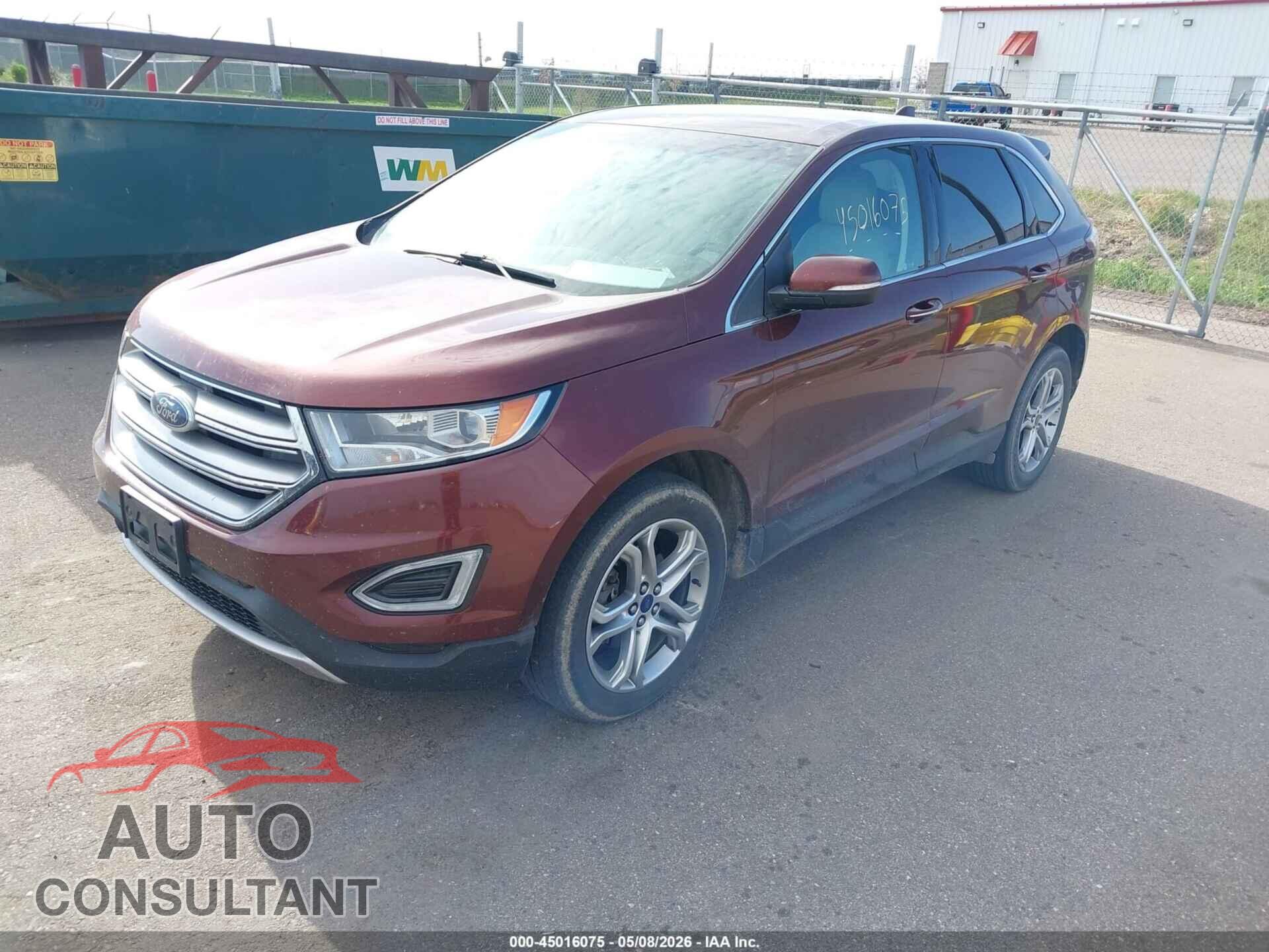 FORD EDGE 2015 - 2FMTK3K90FBC15143