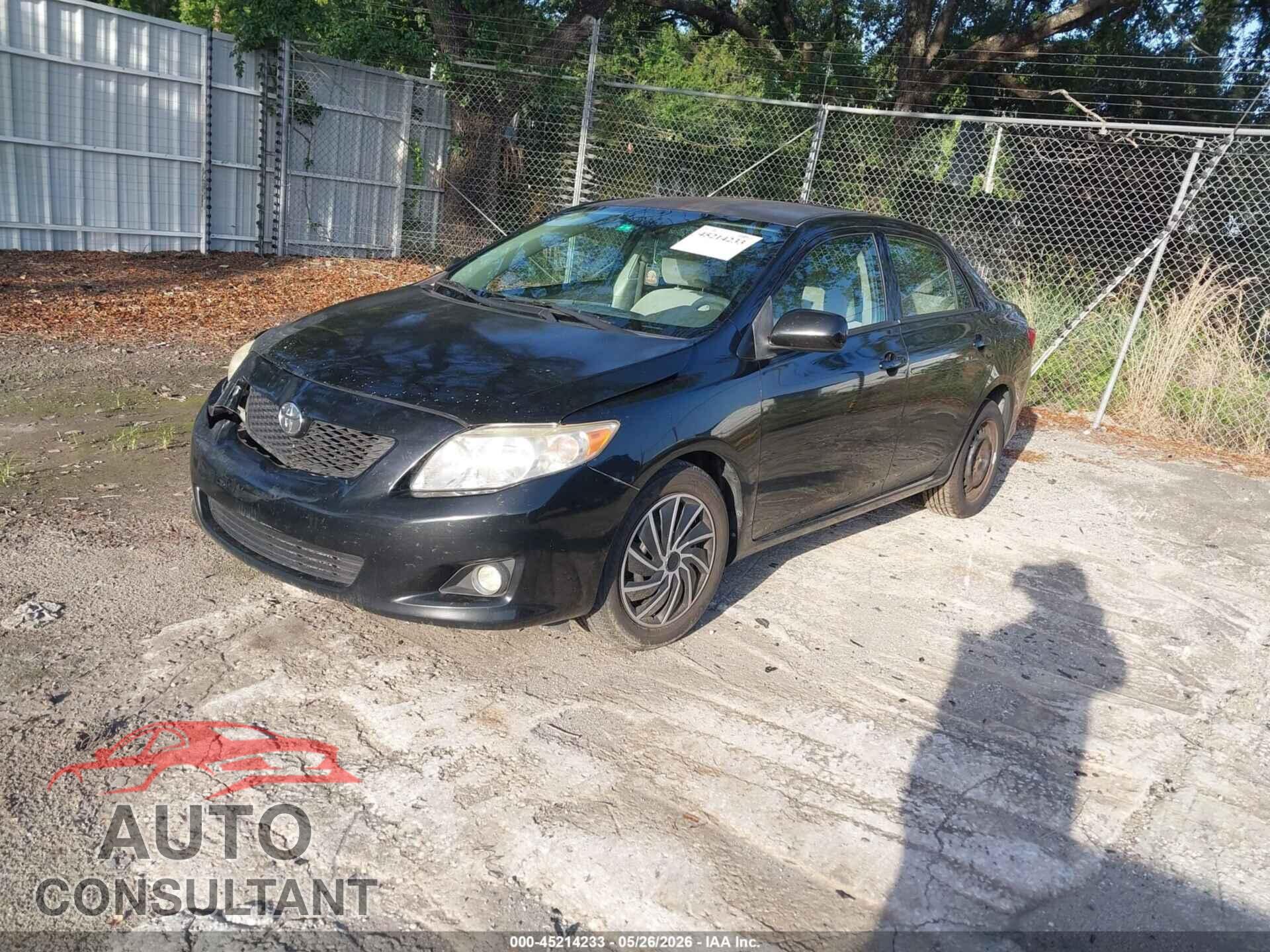 TOYOTA COROLLA 2009 - JTDBL40E399088263