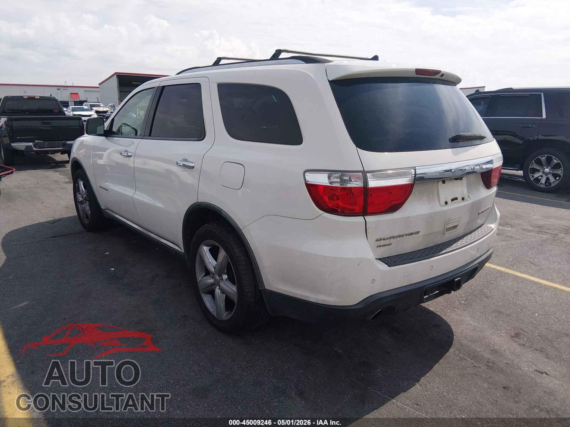 DODGE DURANGO 2012 - 1C4SDJET5CC211588