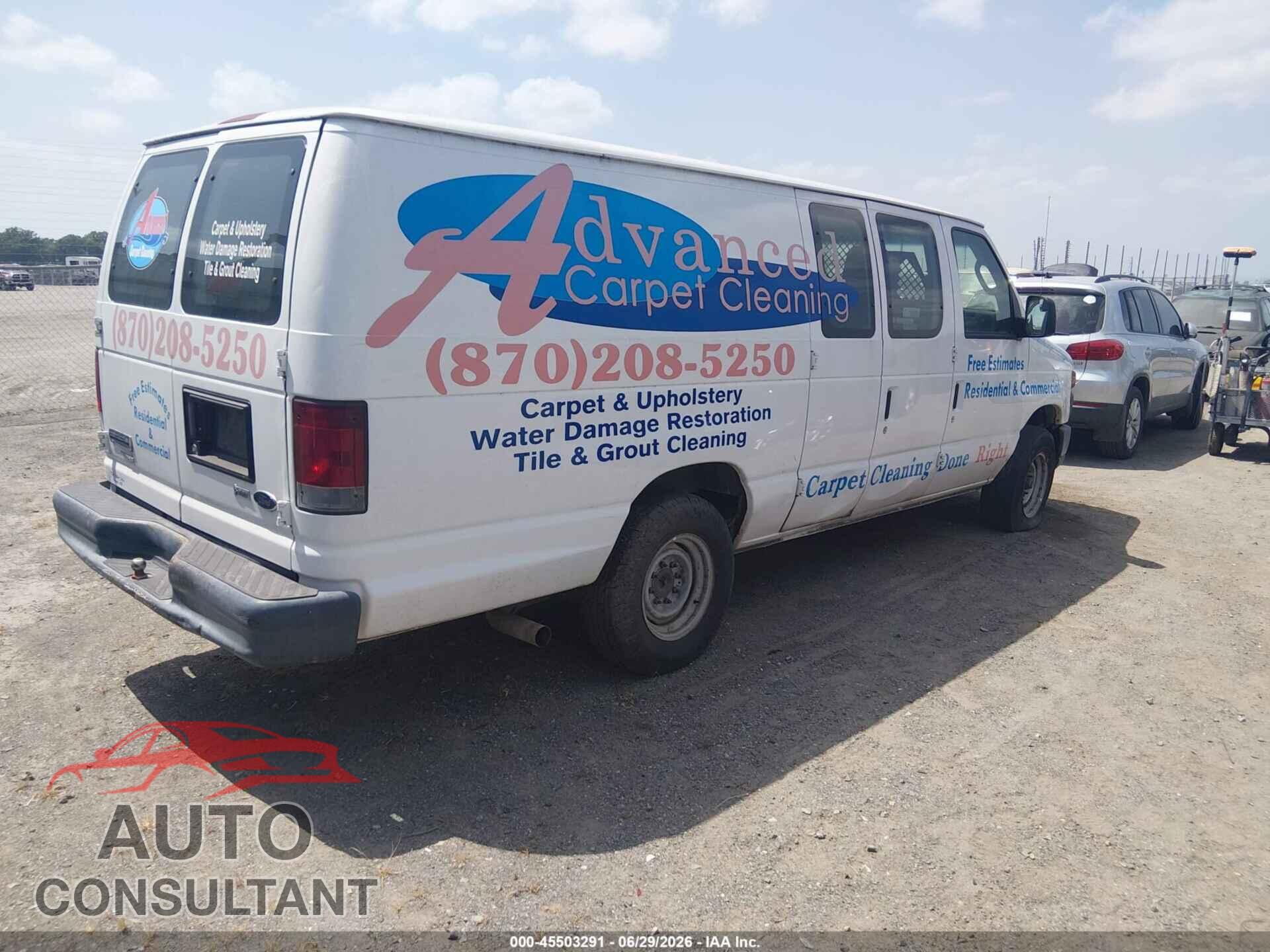 FORD E-250 2012 - 1FTNS2EL0CDA85496