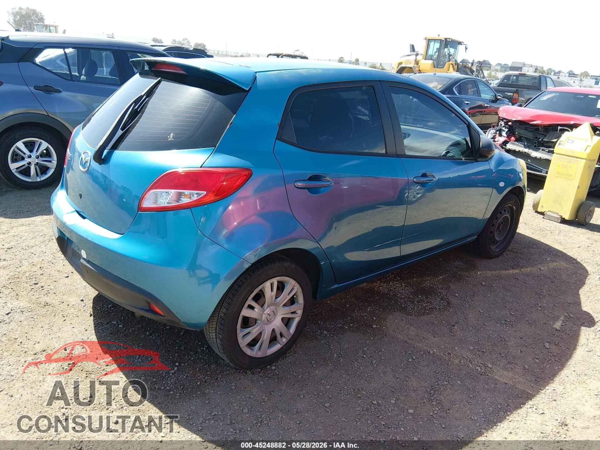 MAZDA MAZDA2 2012 - JM1DE1KZ0C0139599