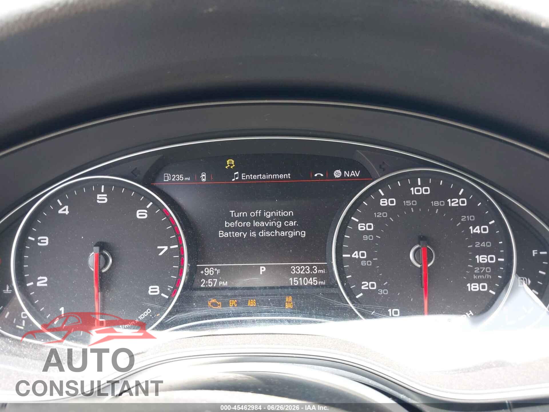 AUDI A6 2014 - WAUDFBFC8EN024678