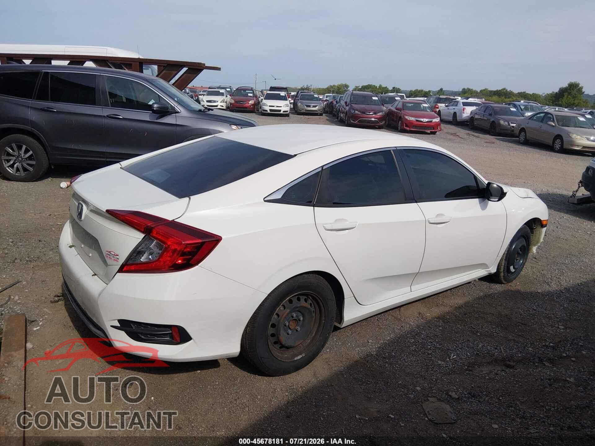 HONDA CIVIC 2019 - 2HGFC2F67KH566357