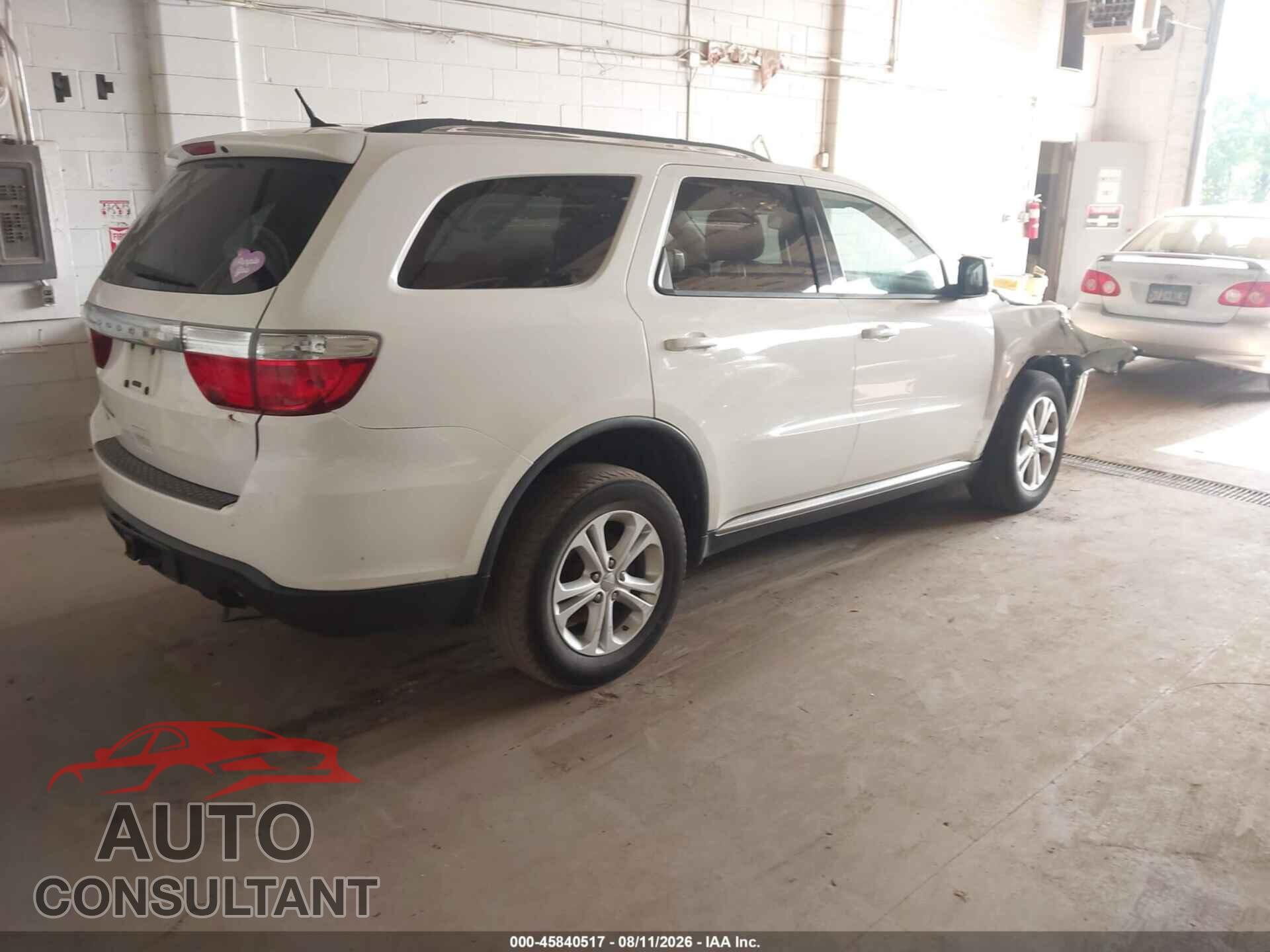 DODGE DURANGO 2012 - 1C4RDJAG3CC172670