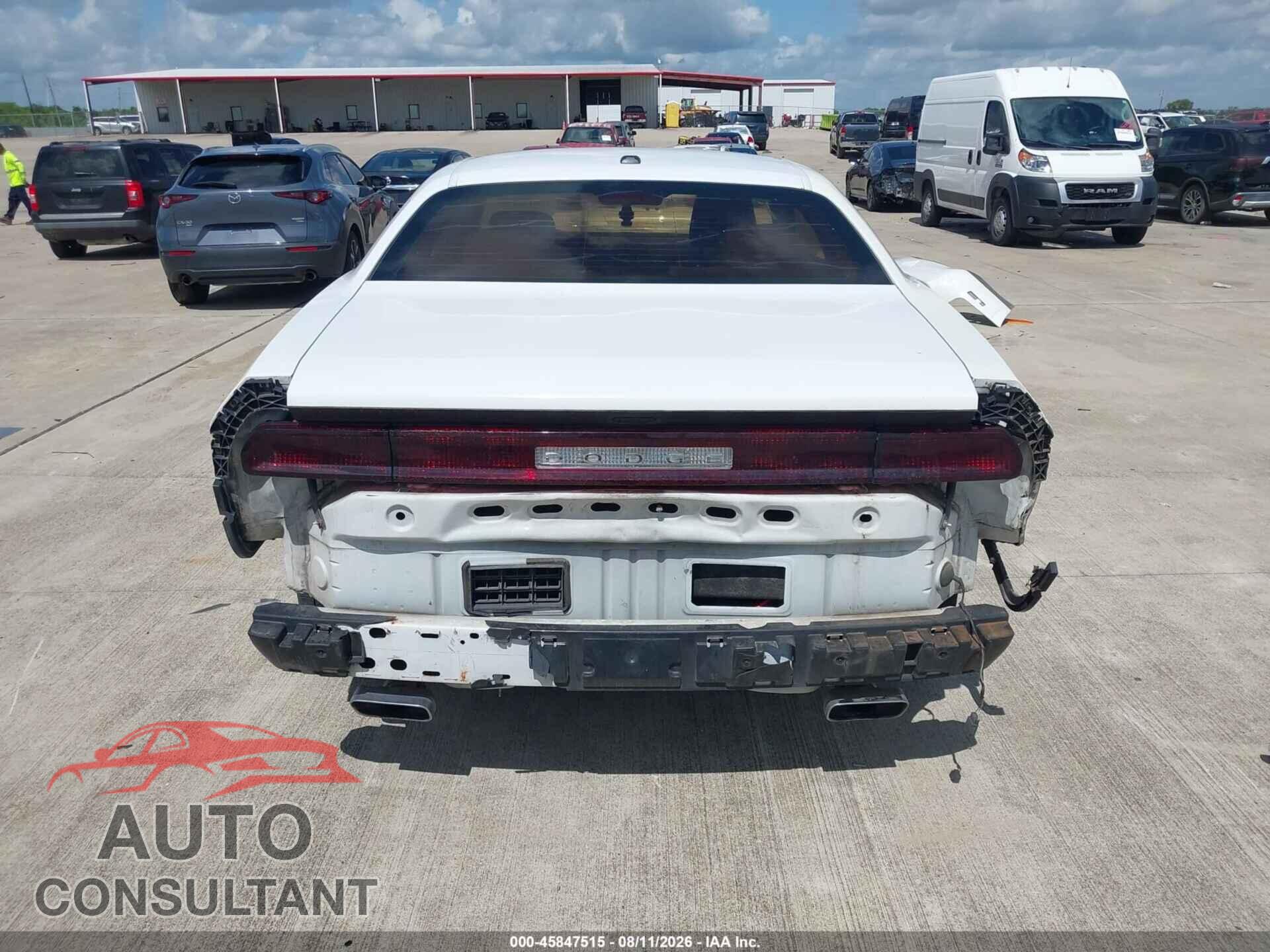 DODGE CHALLENGER 2013 - 2C3CDYAG5DH700467