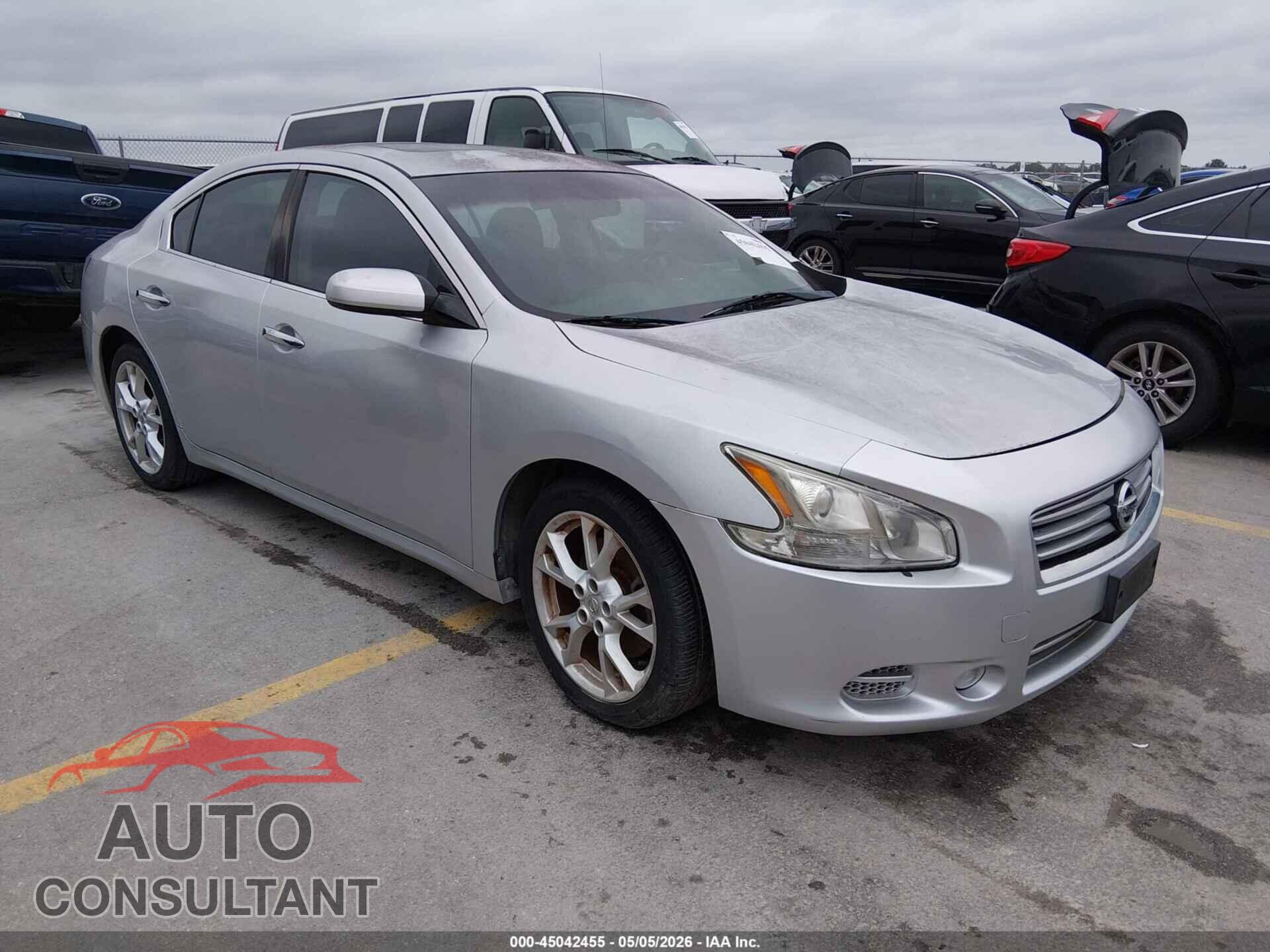 NISSAN MAXIMA 2012 - 1N4AA5AP2CC809695