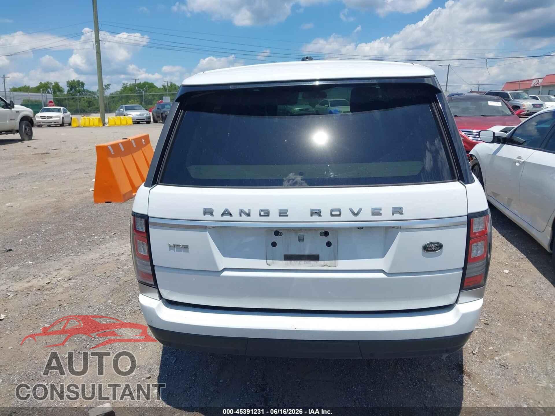 LAND ROVER RANGE ROVER 2014 - SALGS2WF7EA167630