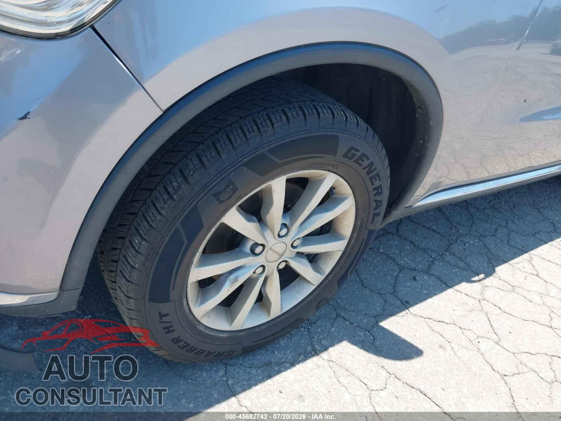 DODGE DURANGO 2017 - 1C4RDJAG6HC606457