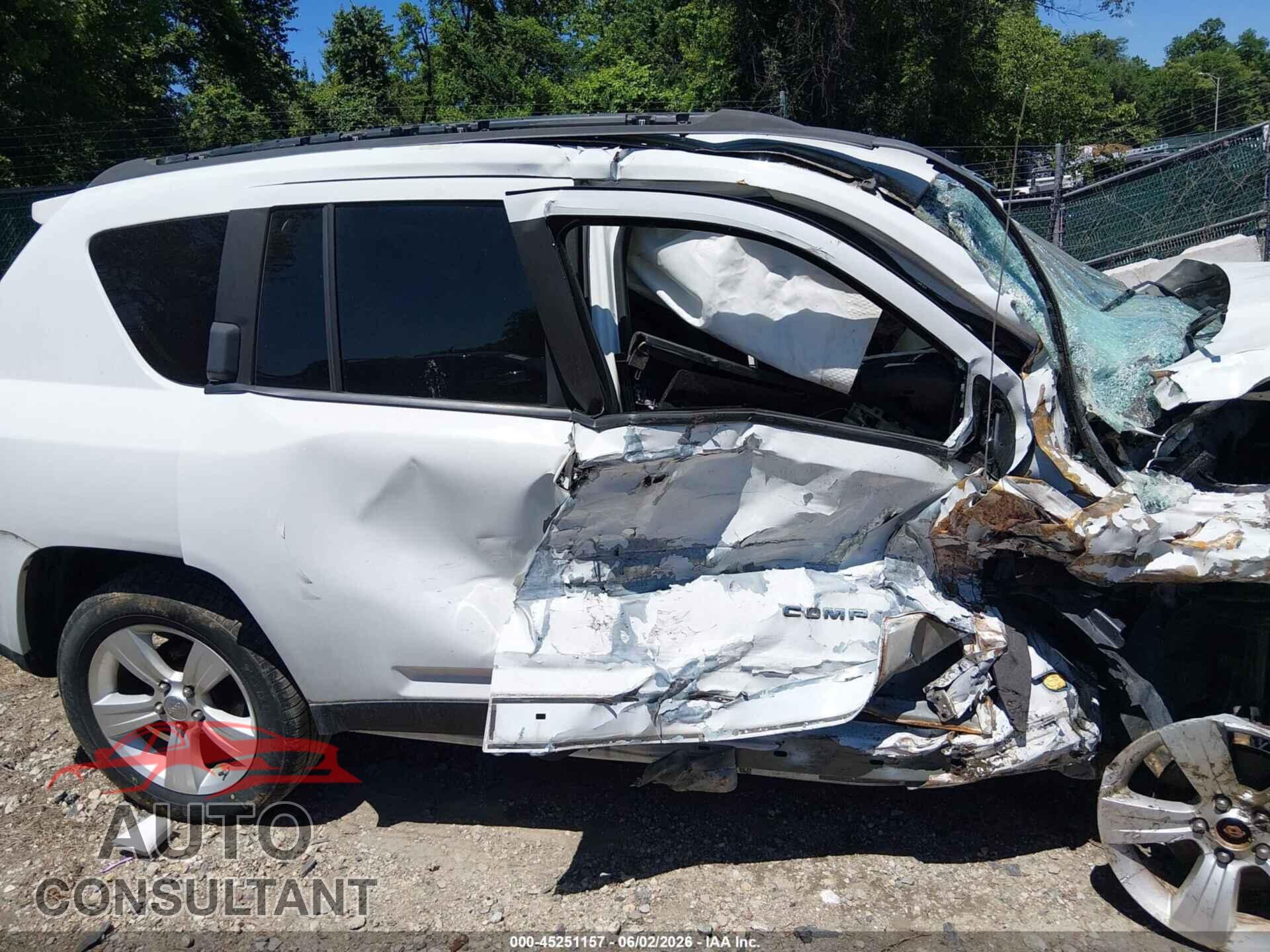 JEEP COMPASS 2012 - 1C4NJDBB7CD658128