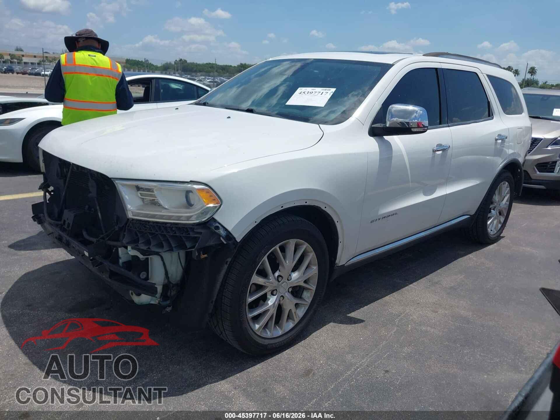 DODGE DURANGO 2014 - 1C4SDHETXEC970782