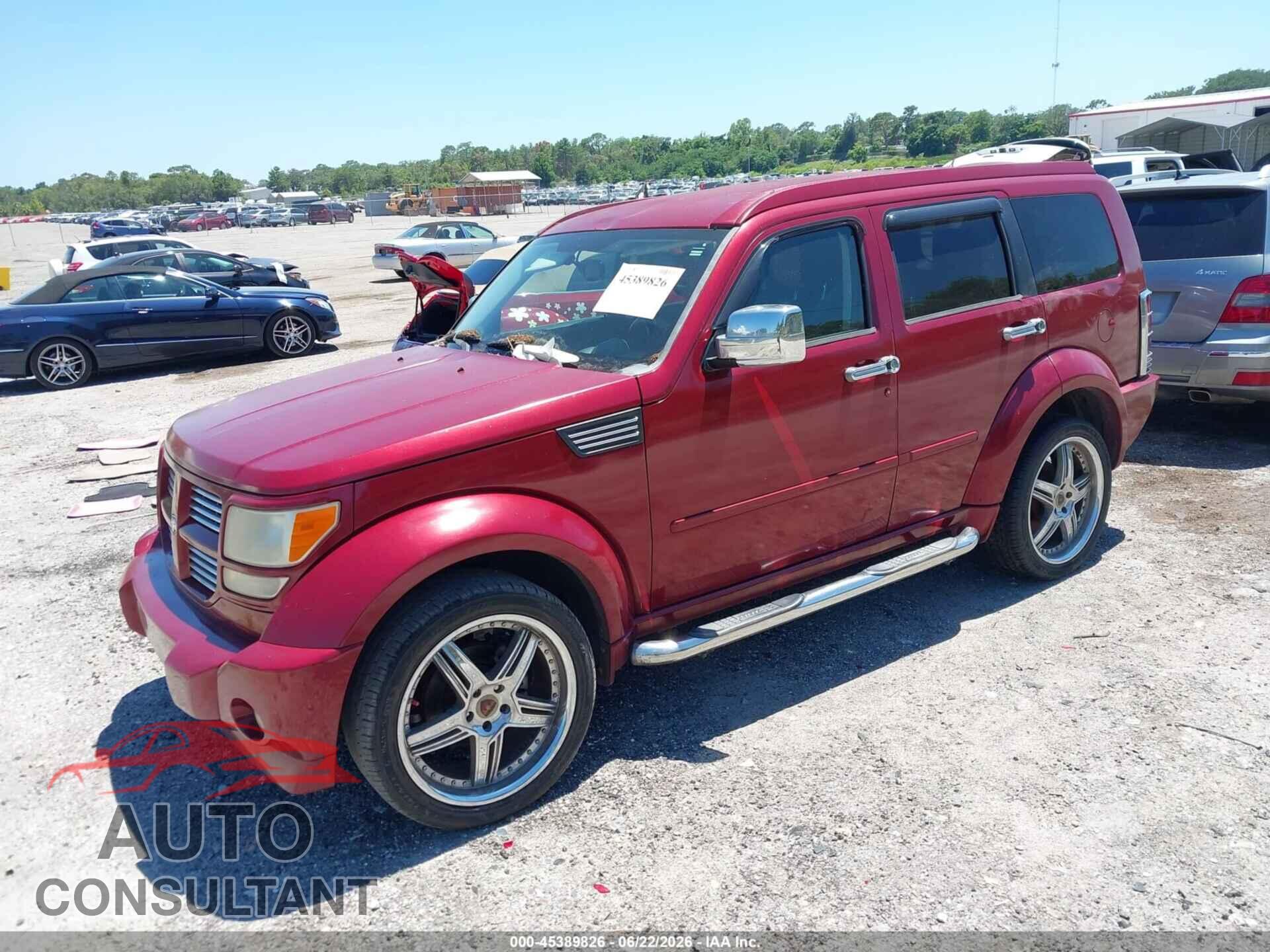 DODGE NITRO 2010 - 1D4PT5GKXAW131917