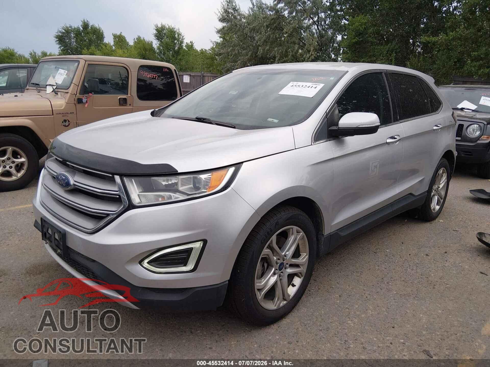 FORD EDGE 2015 - 2FMTK4K91FBB30916