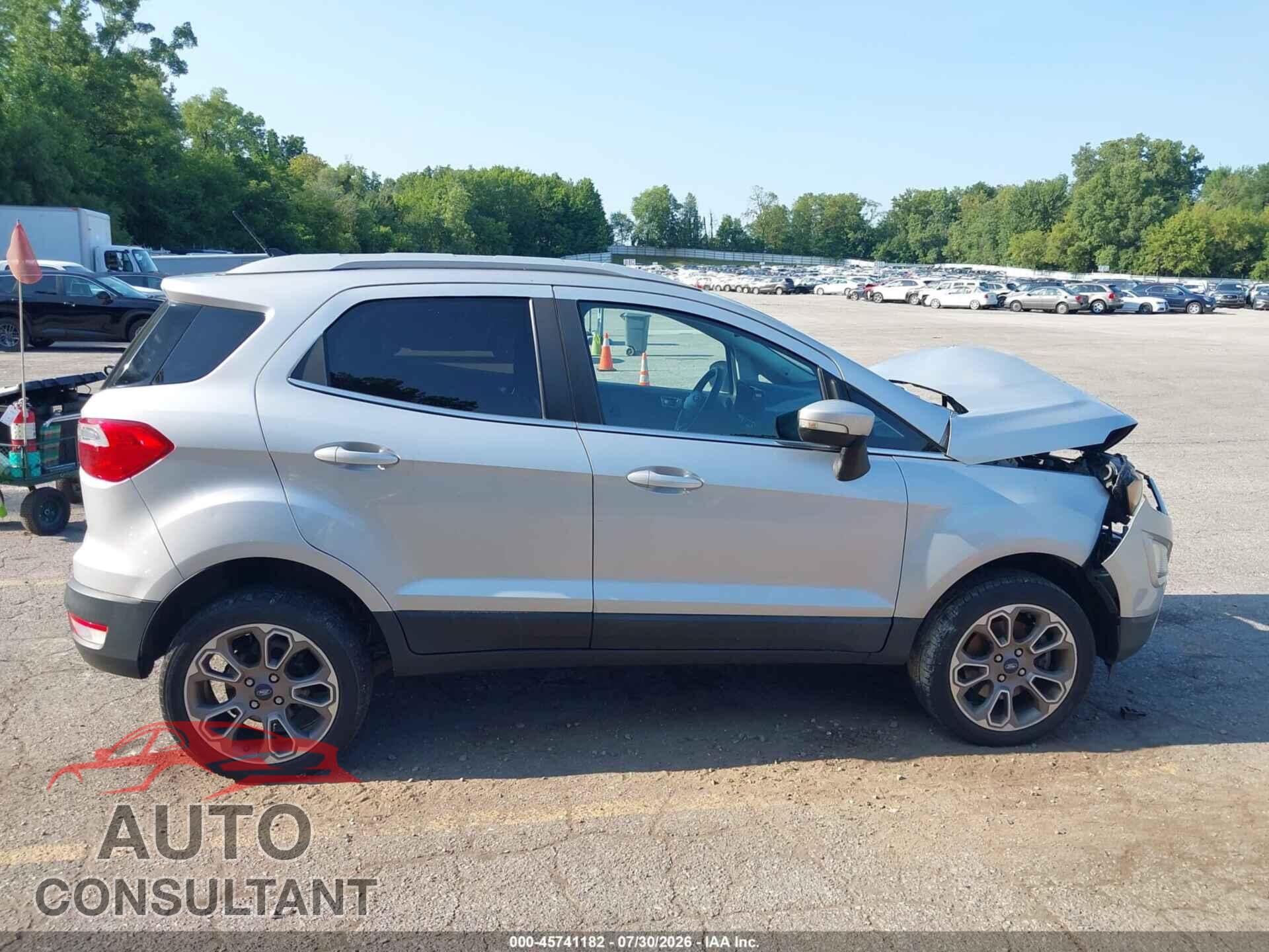 FORD ECOSPORT 2019 - MAJ6S3KL2KC268052