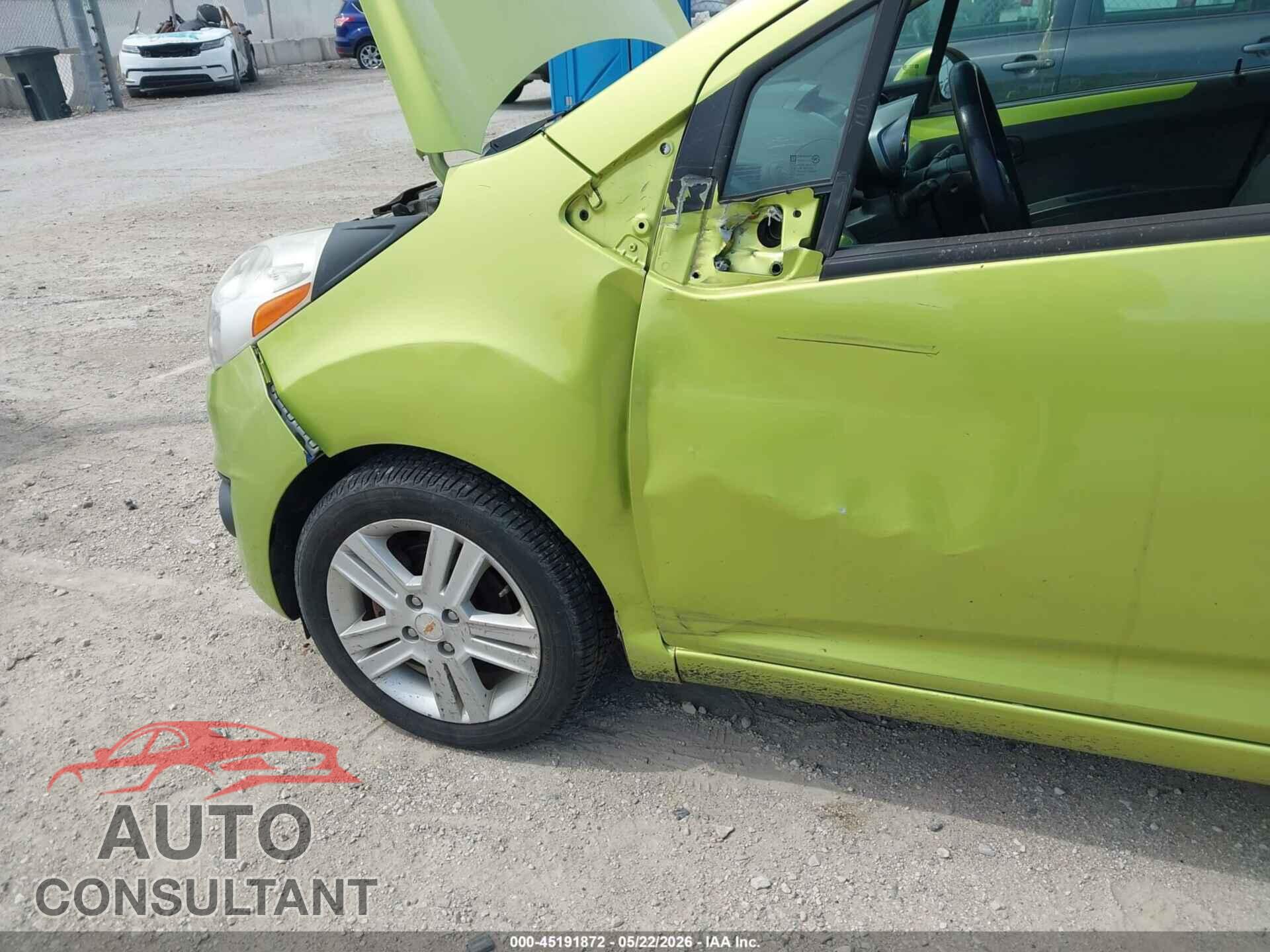CHEVROLET SPARK 2014 - KL8CB6S99EC422143