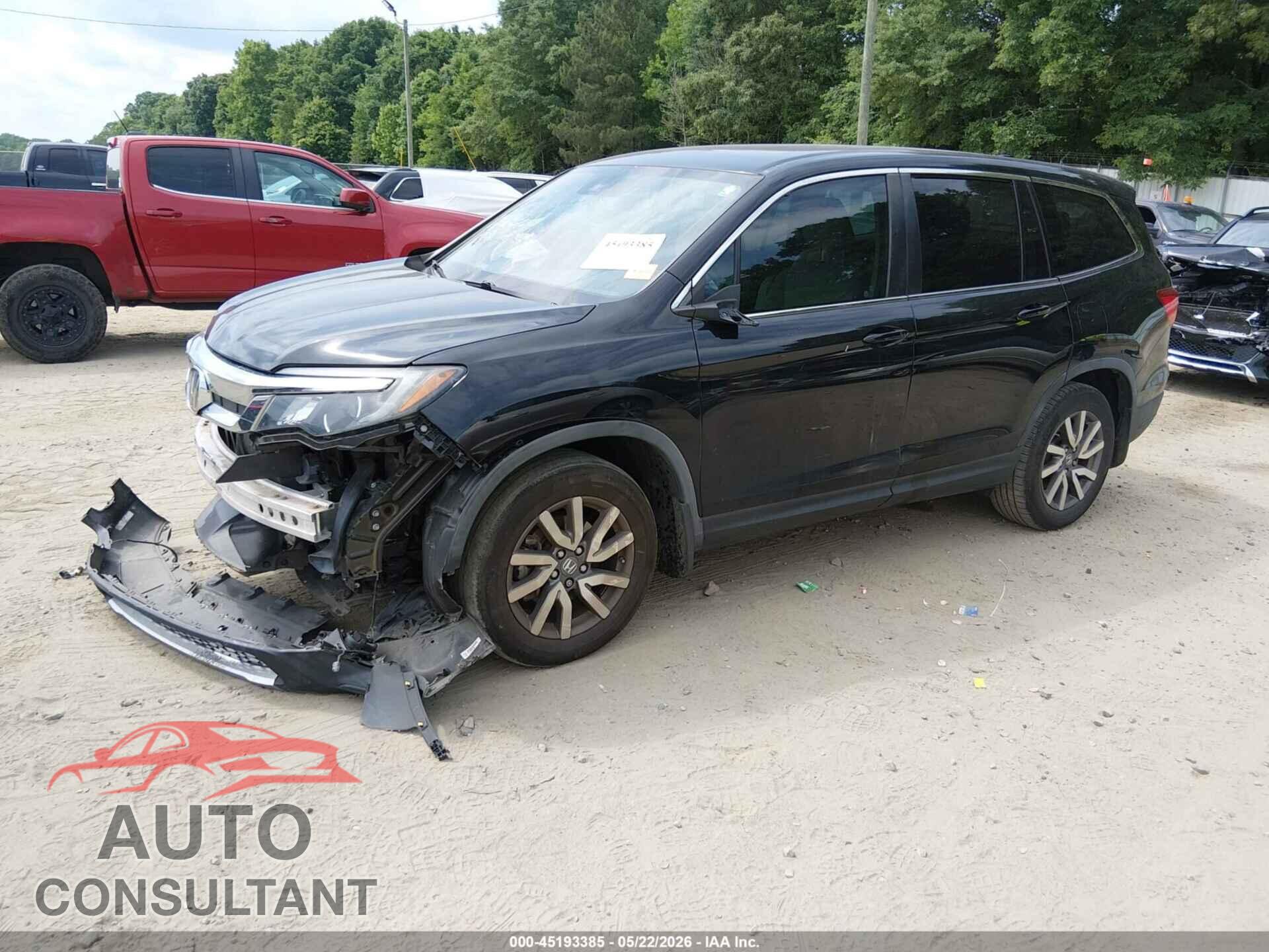 HONDA PILOT 2019 - 5FNYF5H33KB016775