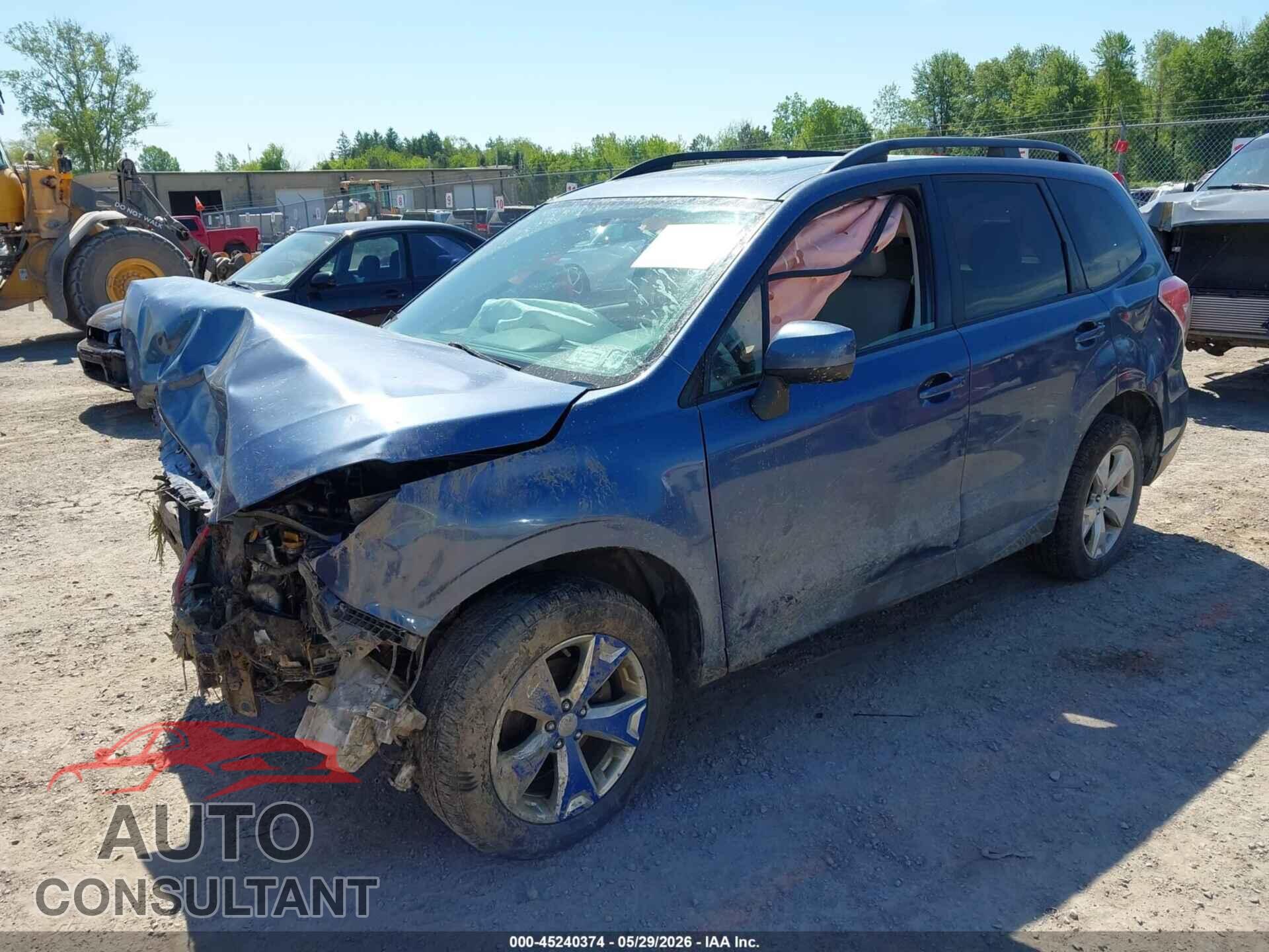 SUBARU FORESTER 2014 - JF2SJAEC0EH527111