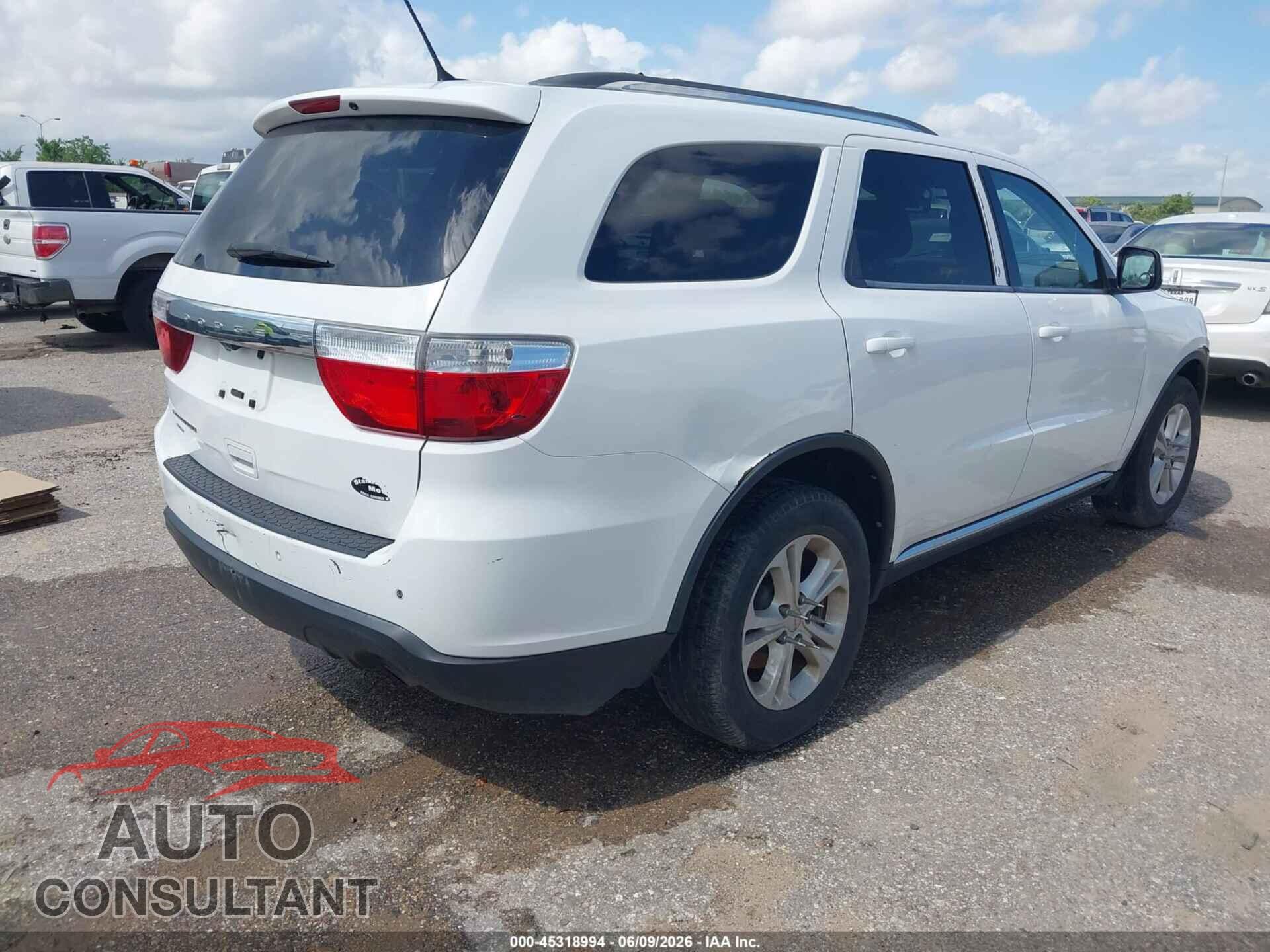 DODGE DURANGO 2013 - 1C4RDJAG1DC582966