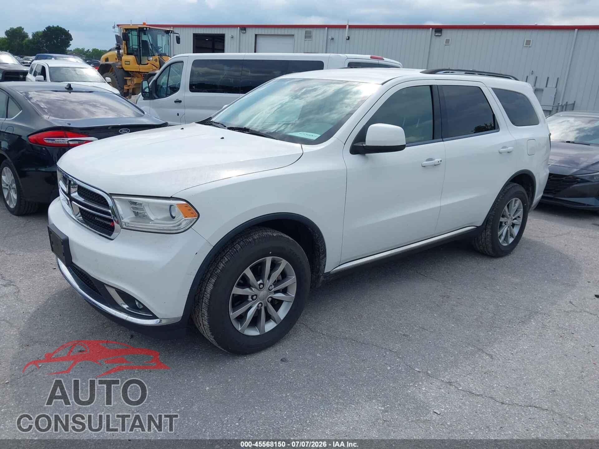 DODGE DURANGO 2017 - 1C4RDJAG7HC870156