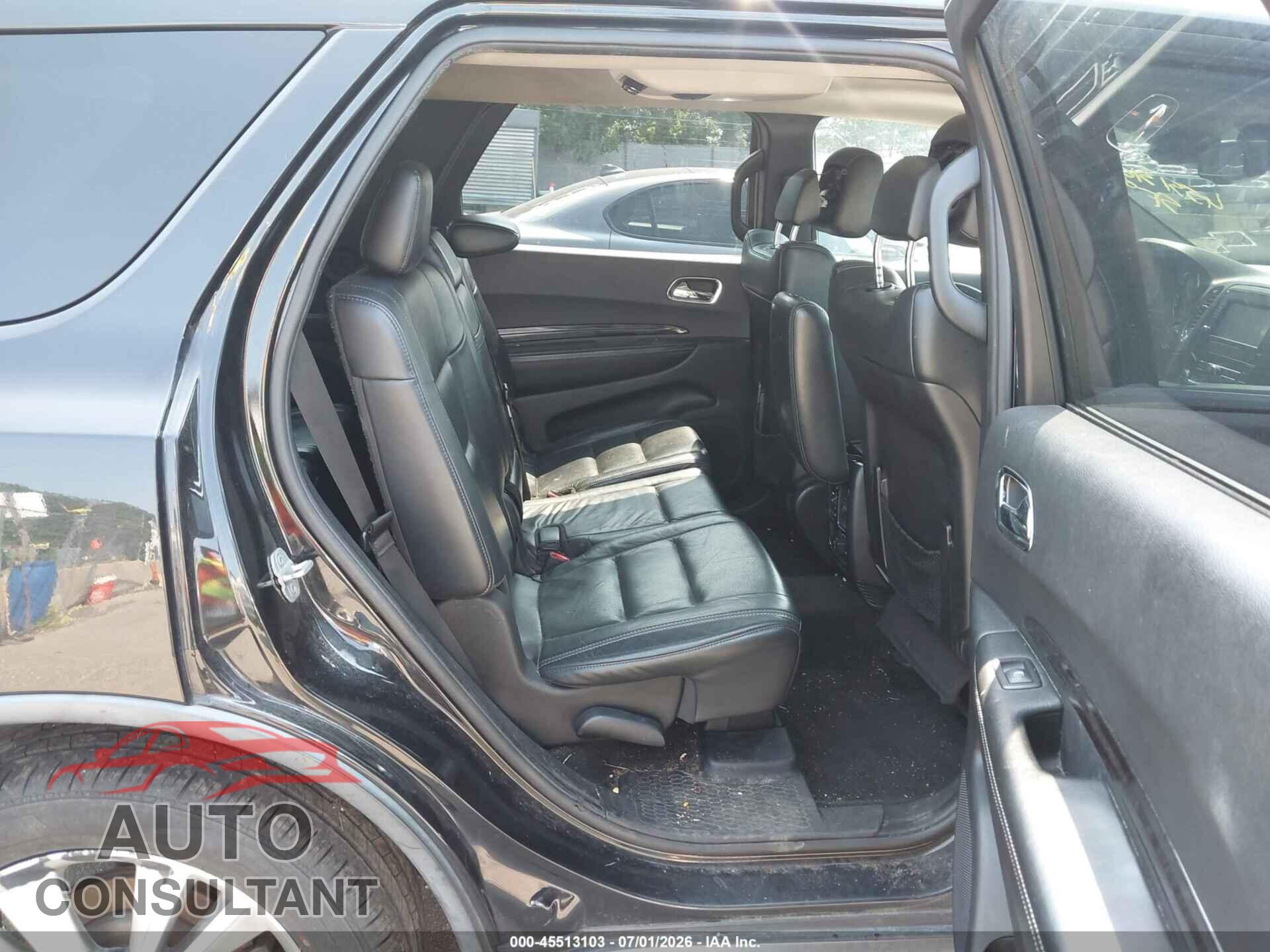 DODGE DURANGO 2011 - 1D4SE5GT3BC595180