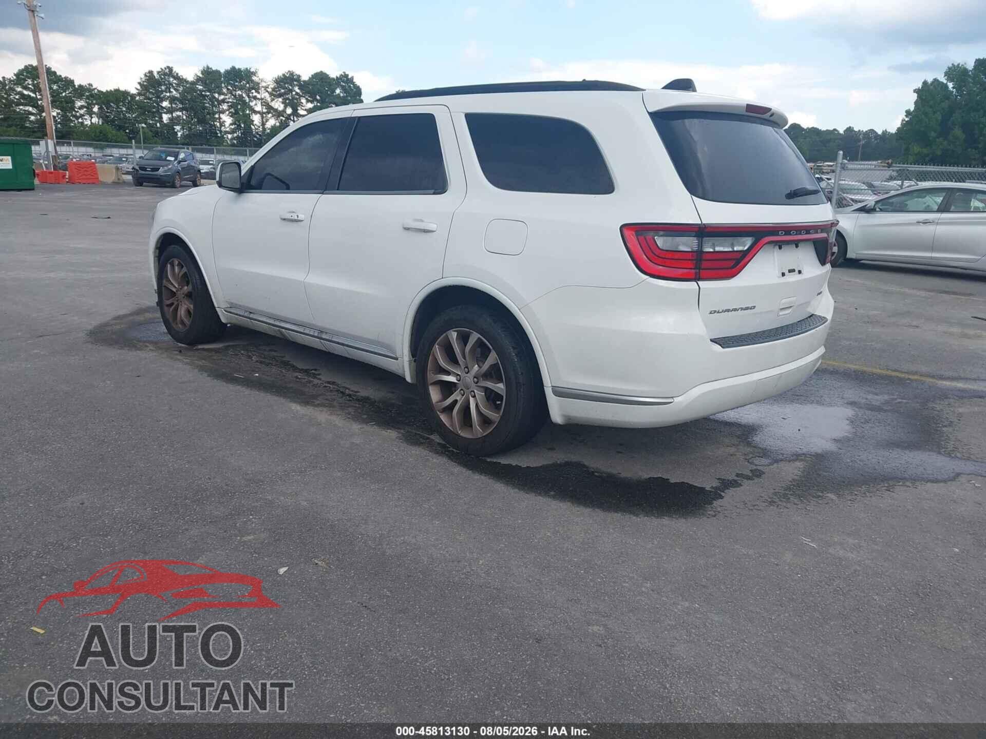 DODGE DURANGO 2017 - 1C4RDHAGXHC762073