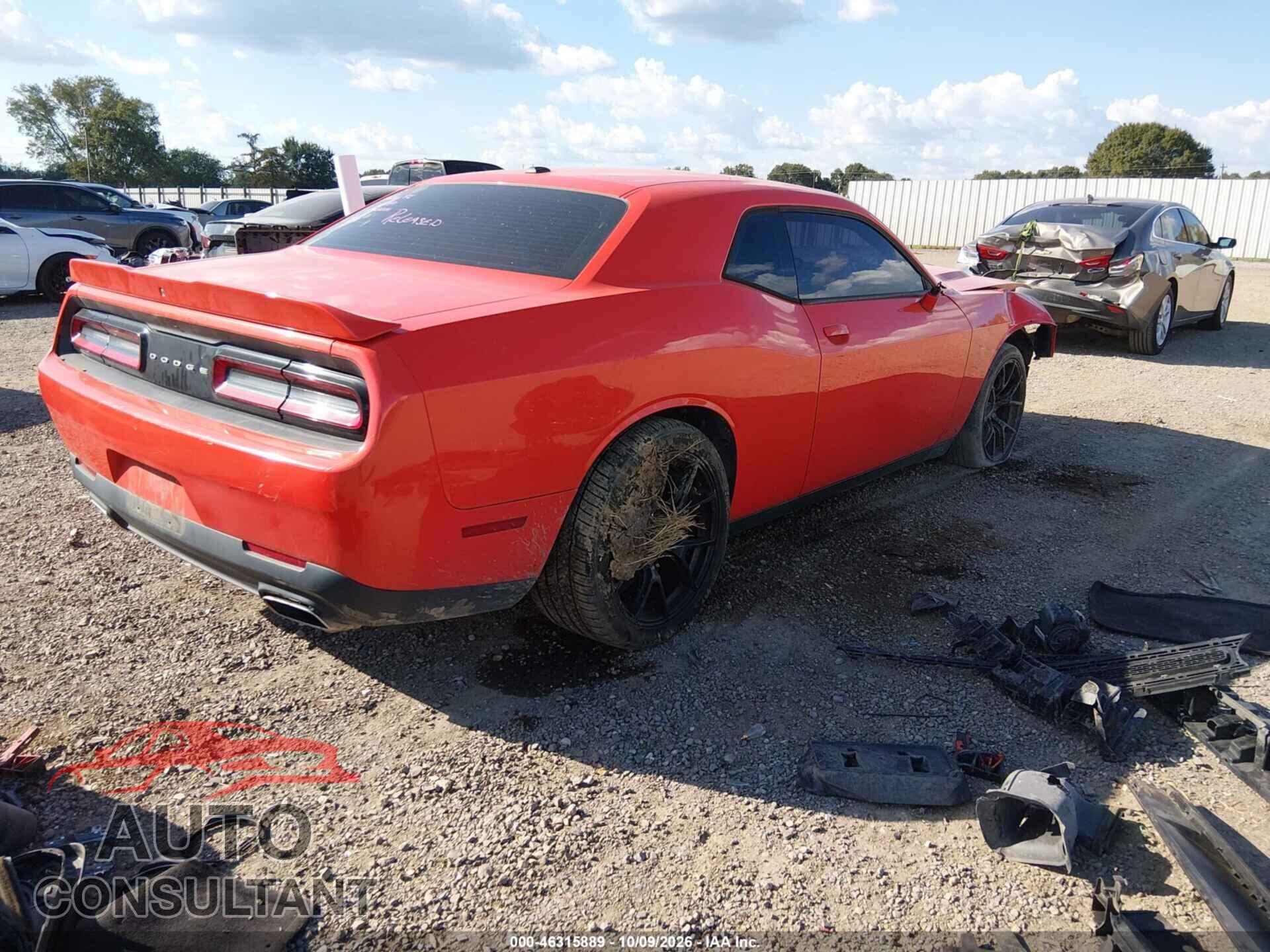 DODGE CHALLENGER 2019 - 2C3CDZAGXKH563531