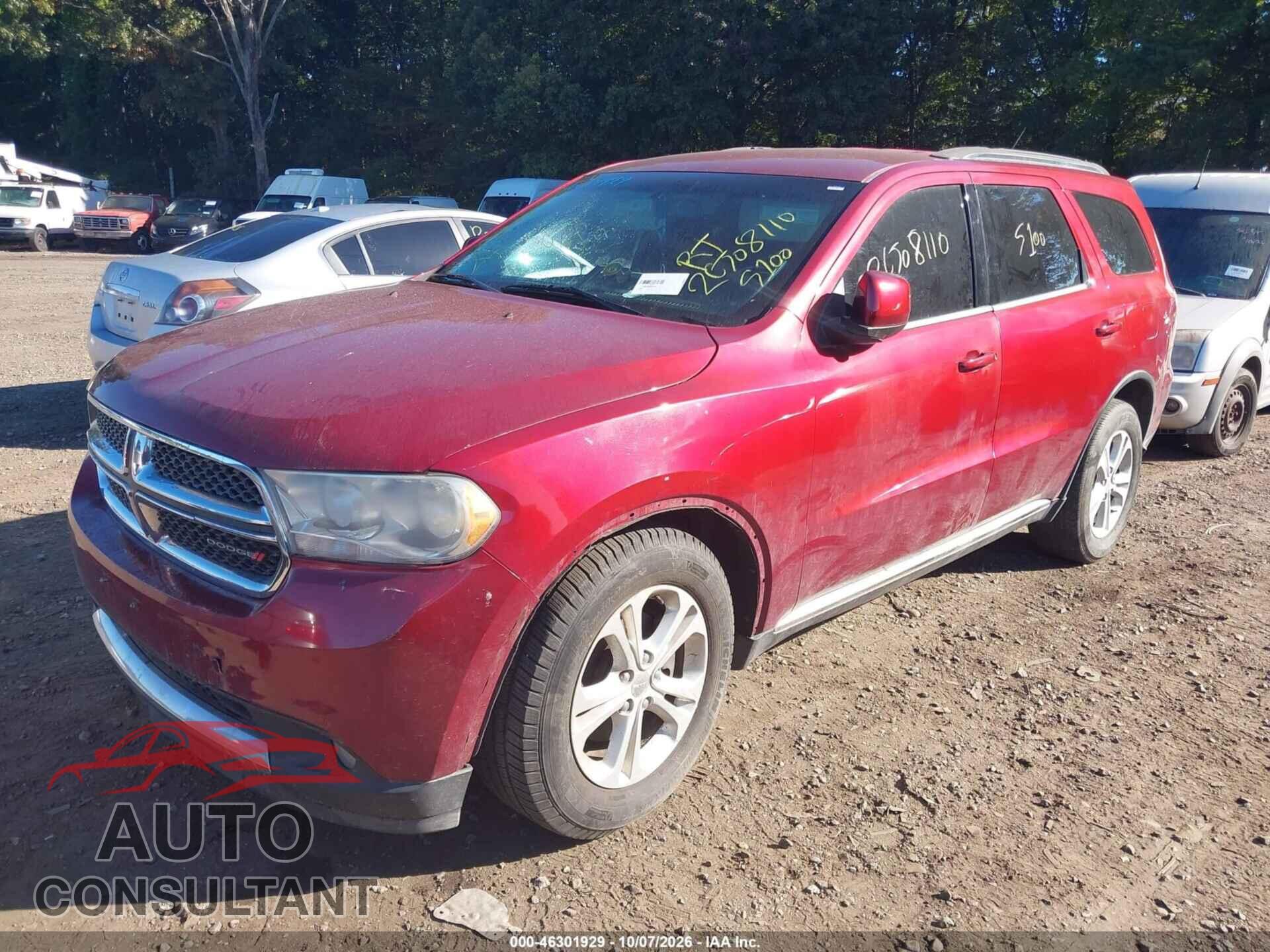 DODGE DURANGO 2013 - 1C4RDJAG1DC668021