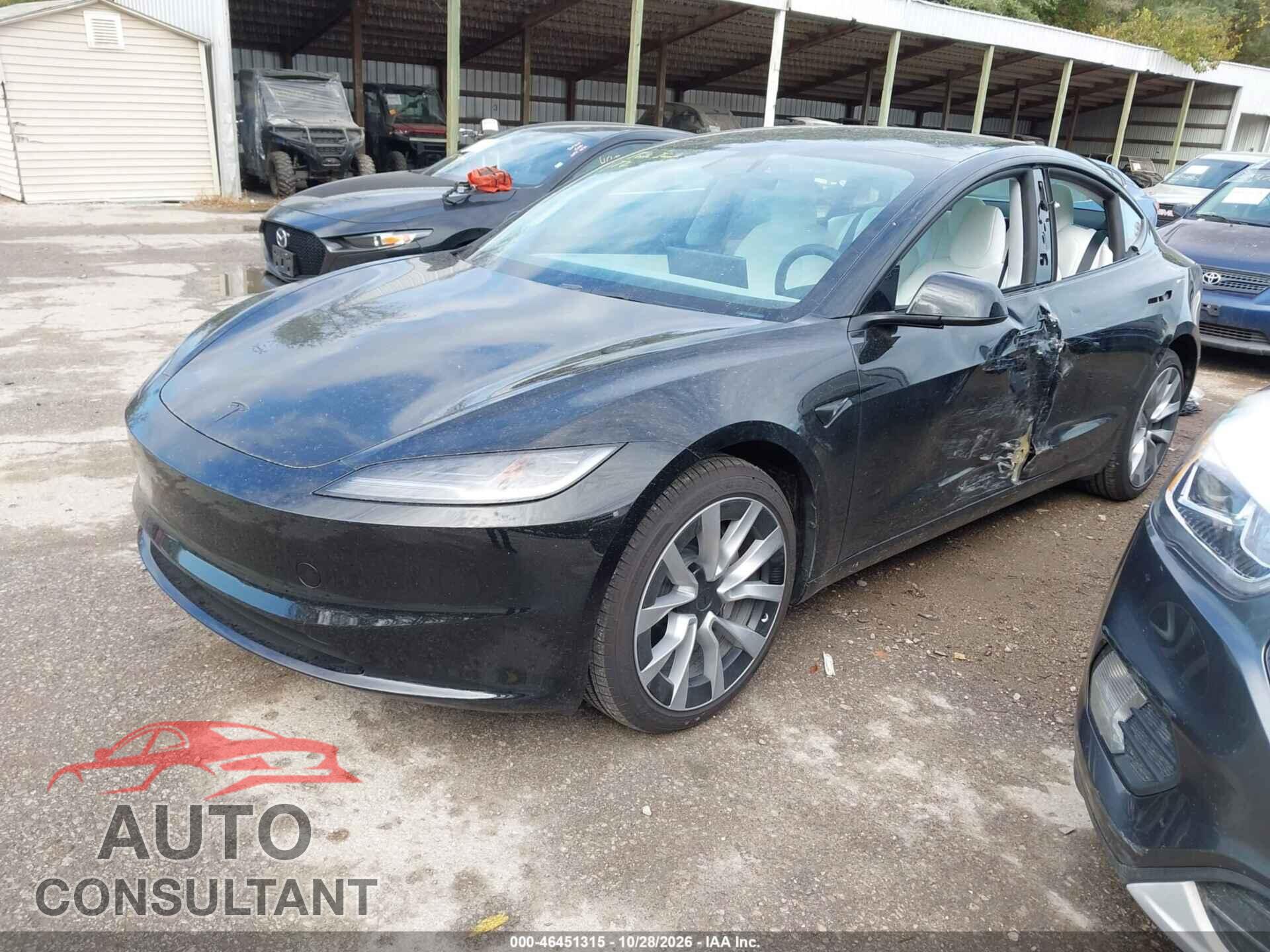 TESLA MODEL 3 2026 - 5YJ3E1EAXTF209936