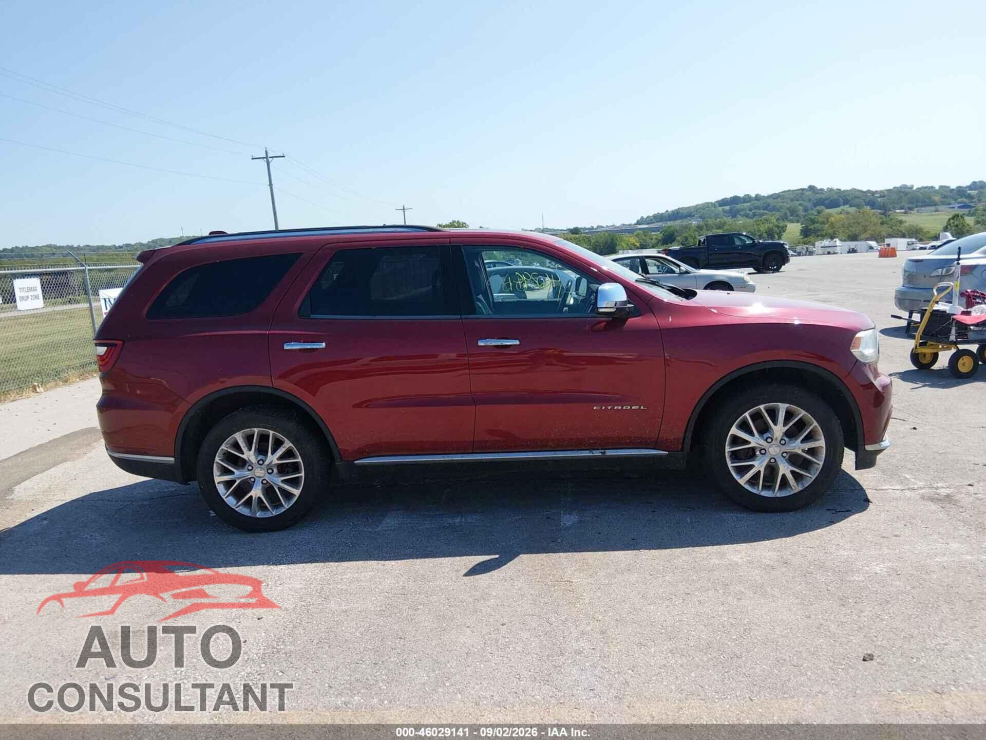 DODGE DURANGO 2015 - 1C4RDJEG6FC156221