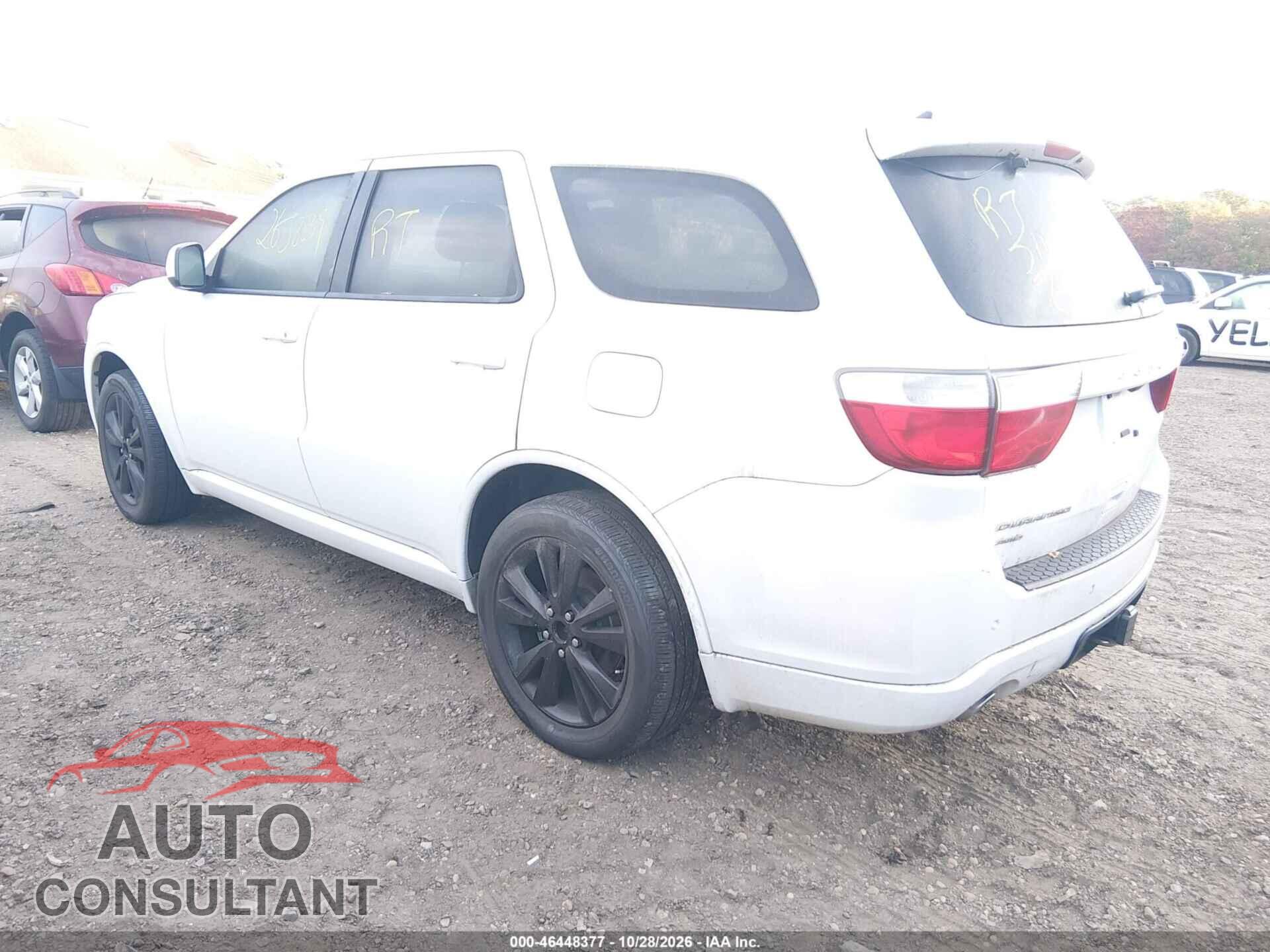 DODGE DURANGO 2013 - 1C4RDJAG9DC672821