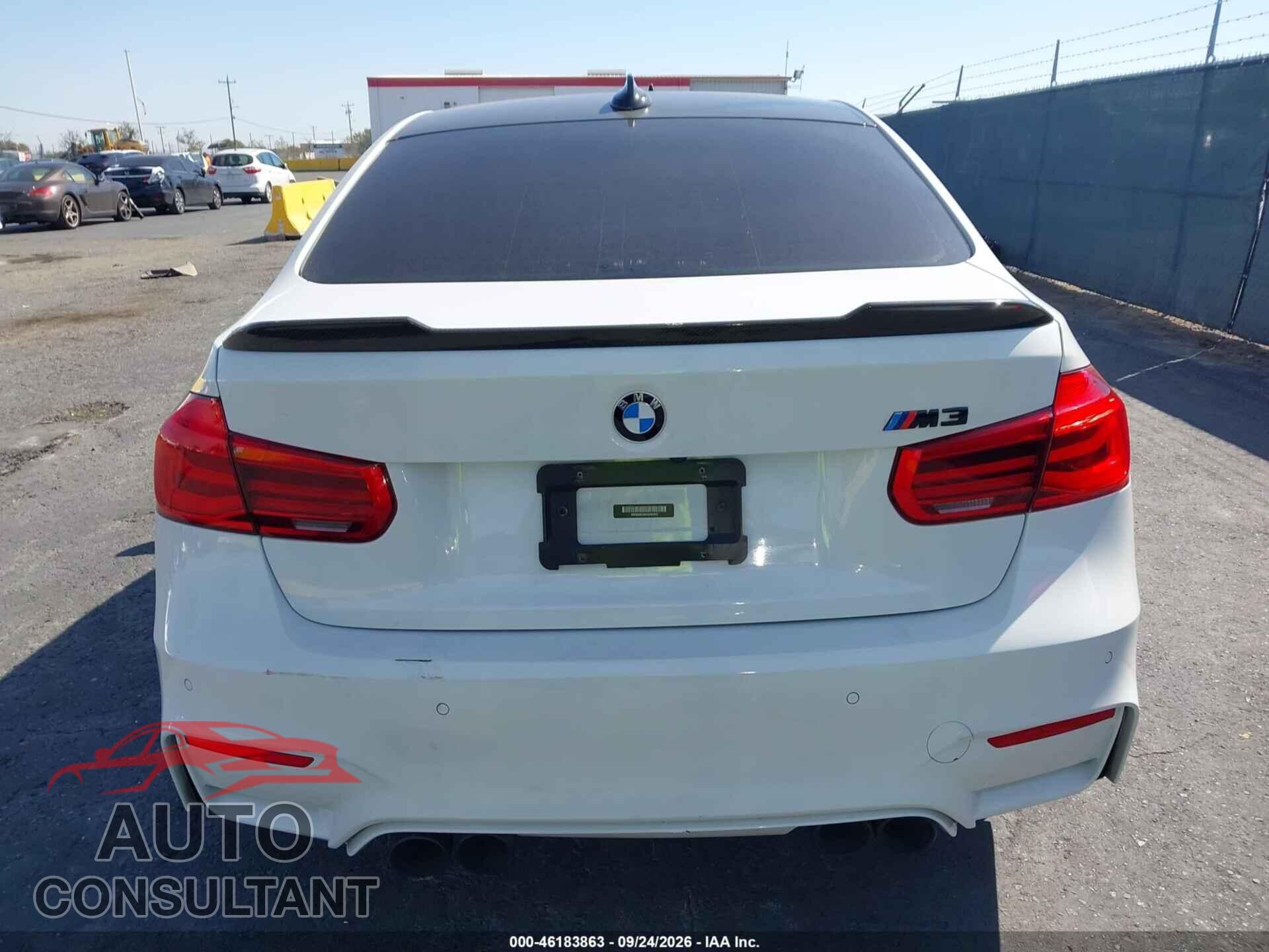 BMW M3 2017 - WBS8M9C56H5G84453