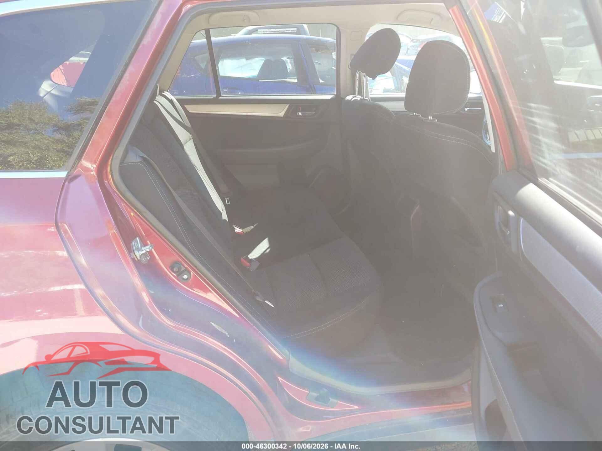 SUBARU OUTBACK 2015 - 4S4BSBCC2F3272976