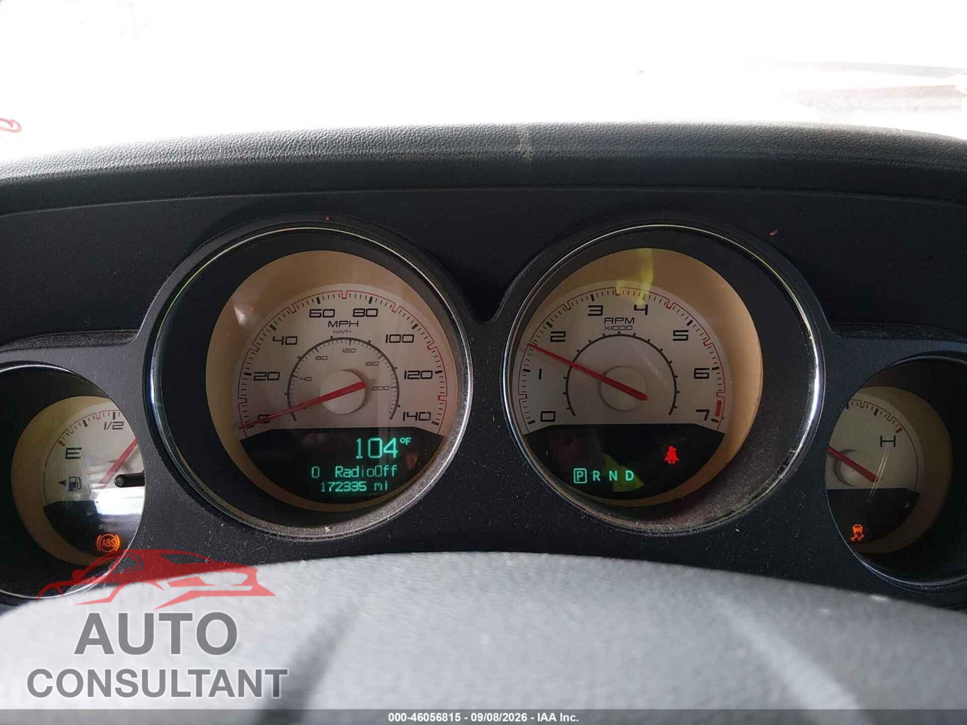 DODGE CHALLENGER 2013 - 2C3CDYAG1DH719131