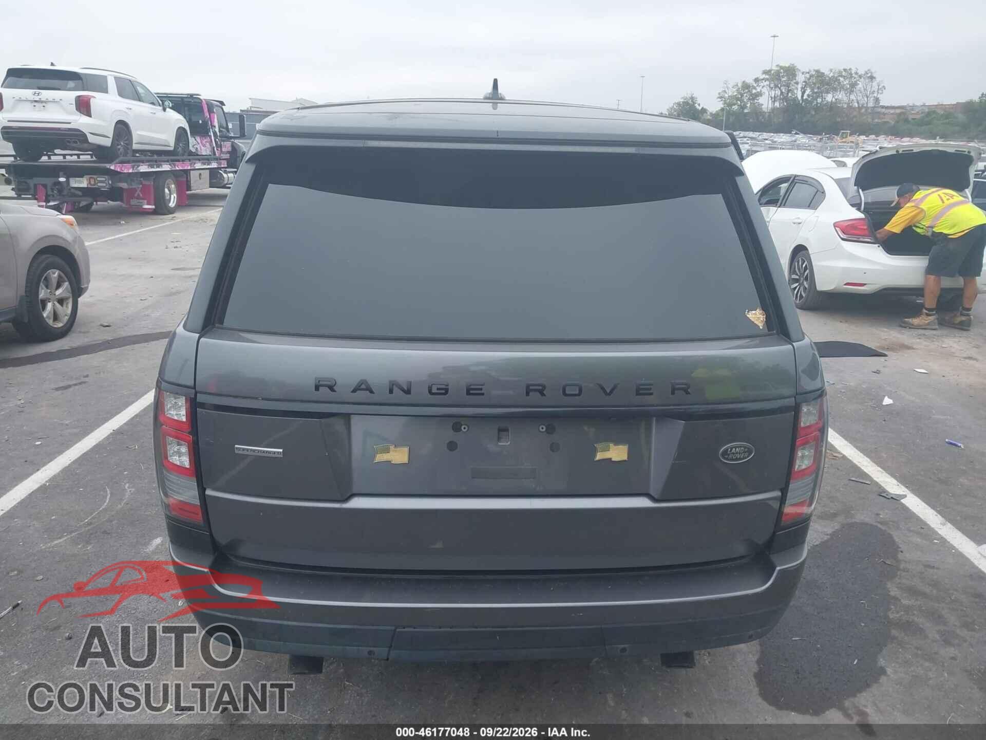 LAND ROVER RANGE ROVER 2016 - SALGS2EF9GA266762