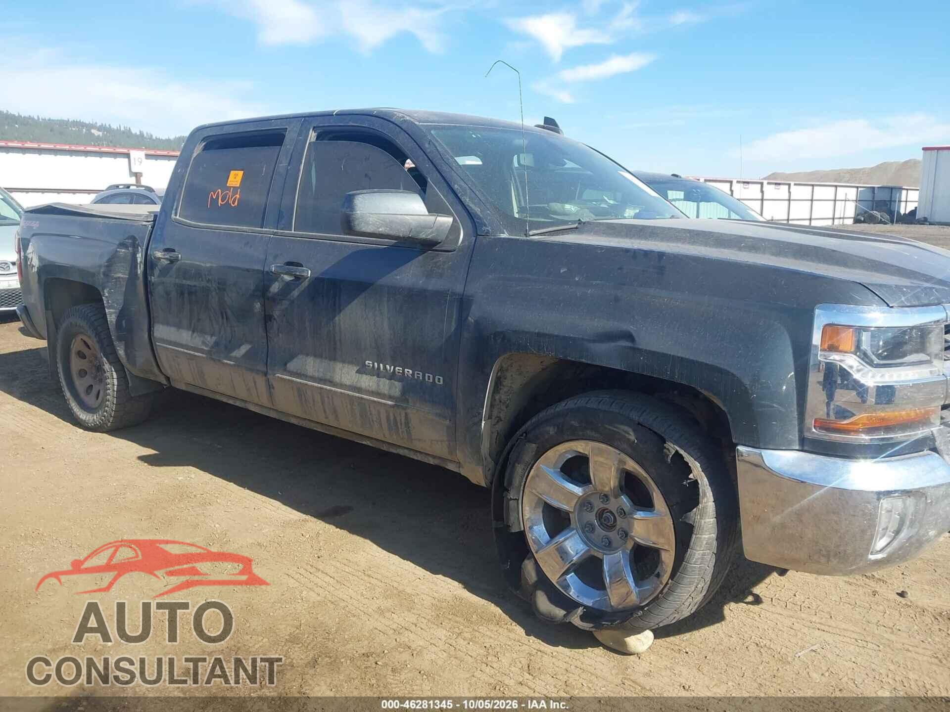 CHEVROLET SILVERADO 1500 2017 - 3GCUKRER3HG429292