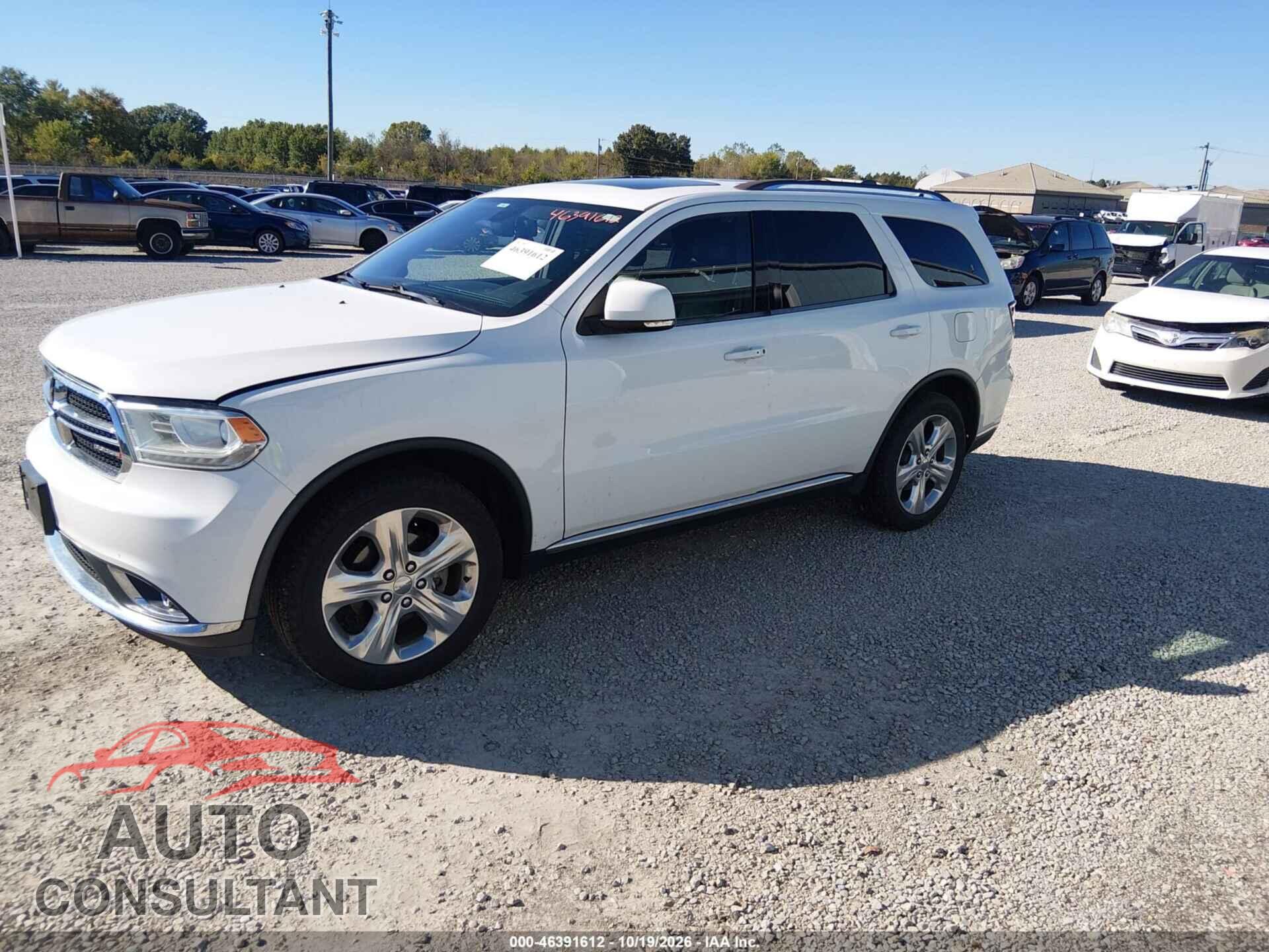 DODGE DURANGO 2014 - 1C4RDHDG3EC520314