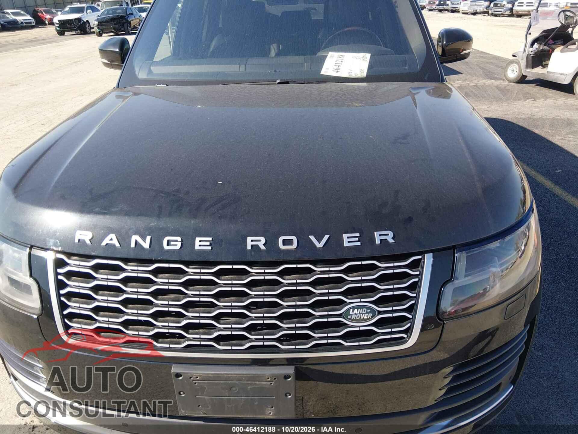 LAND ROVER RANGE ROVER 2020 - SALGS2RU9LA402875