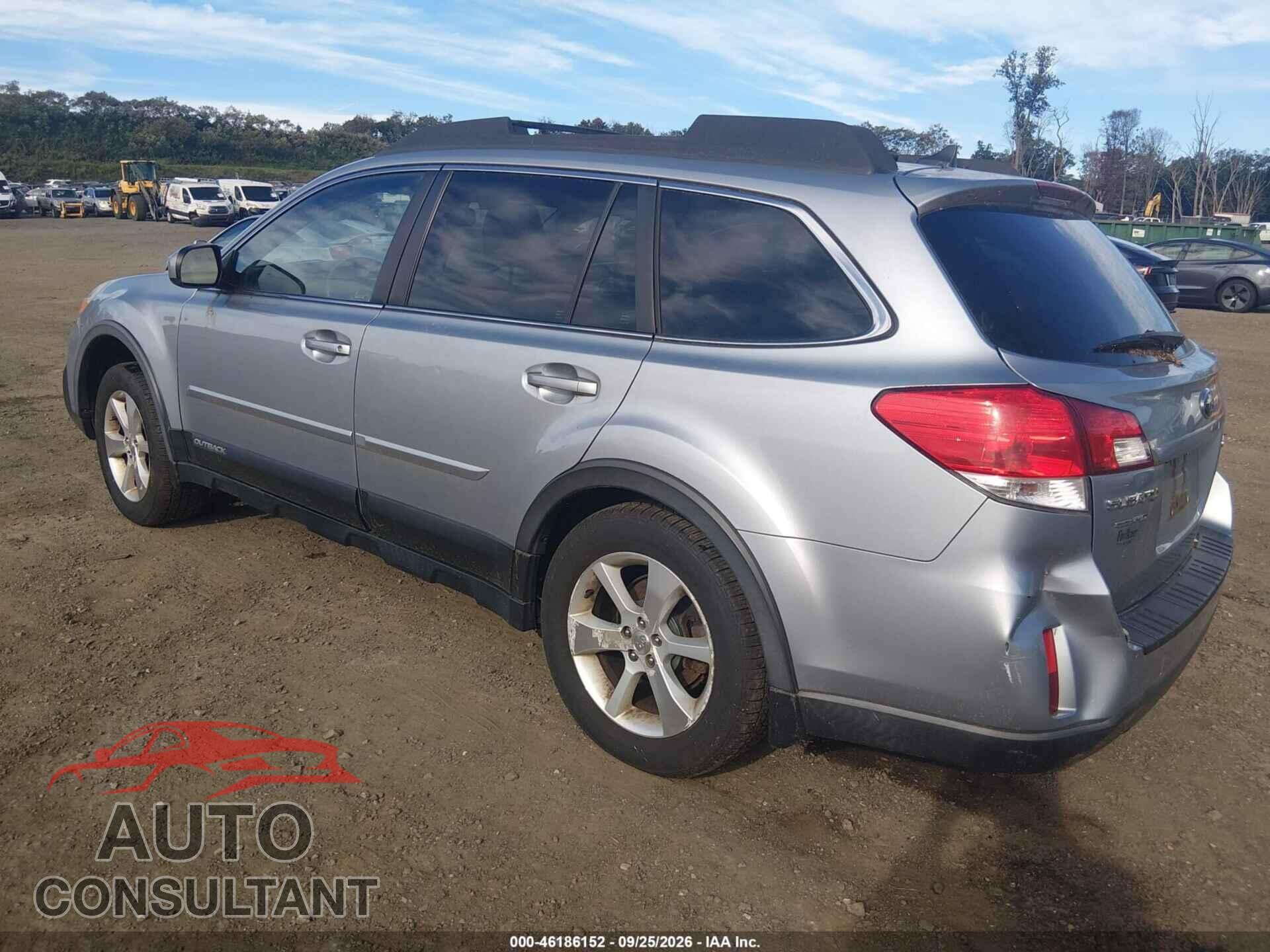 SUBARU OUTBACK 2014 - 4S4BRBNC4E3250856