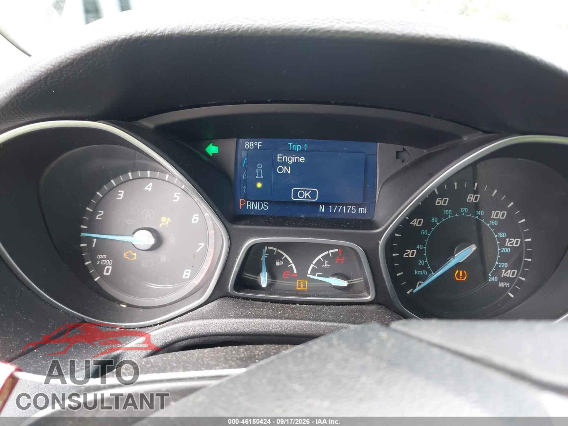 FORD FOCUS 2014 - 1FADP3F25EL371139