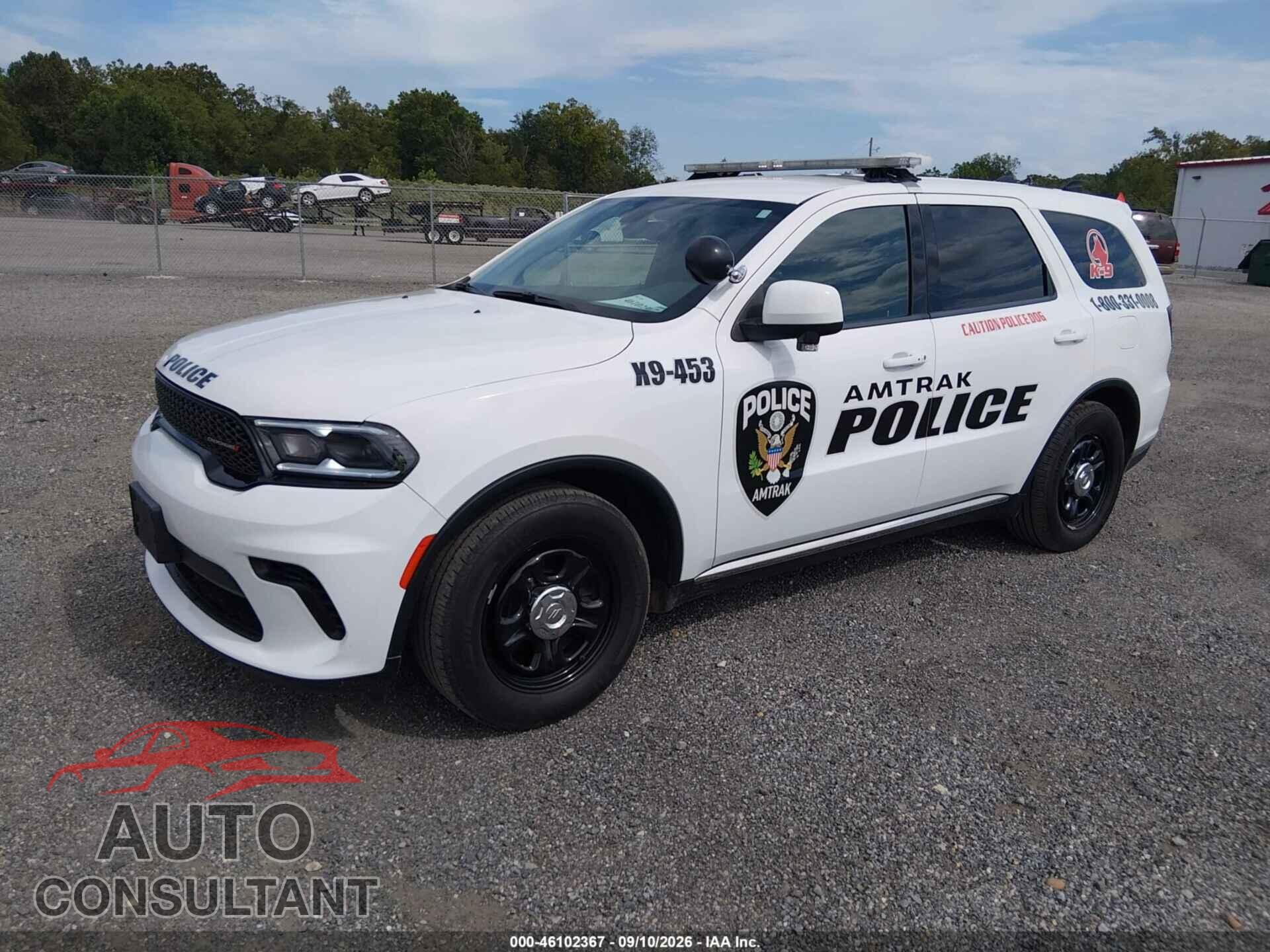 DODGE DURANGO 2021 - 1C4RDJFG6MC815118